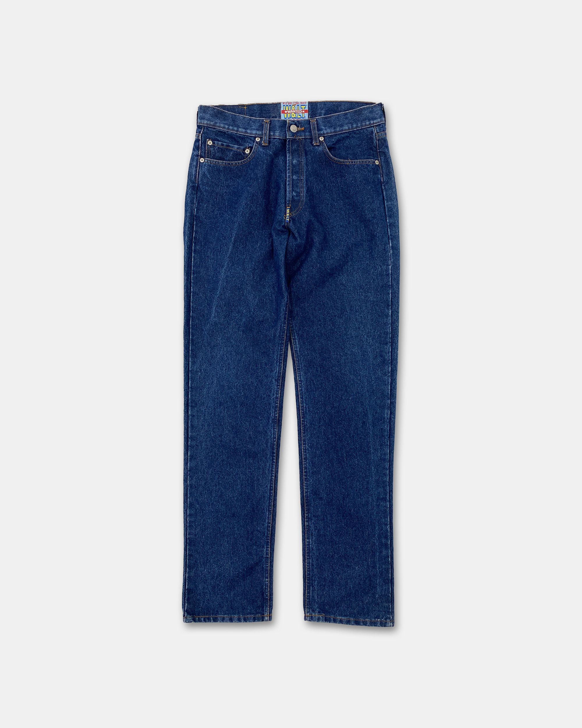 Mustang × W&LT × Walter Van Beirendonck 1990s Glitter Denim Size US 33 - 2 Thumbnail