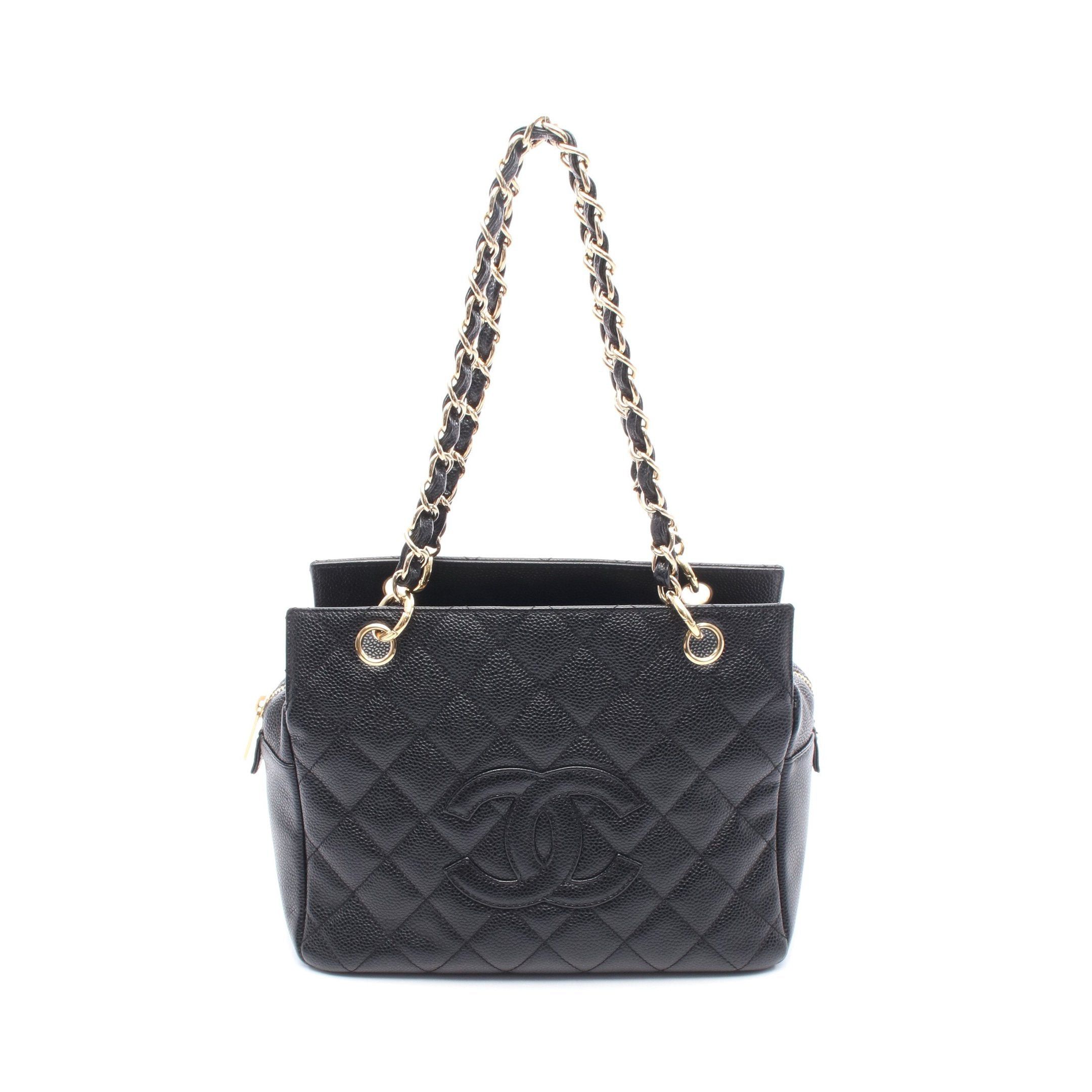 Chanel Chanel Matelasse Chain Shoulder Bag Caviar Skin Black Gold Hardware Size ONE SIZE - 1 Thumbnail