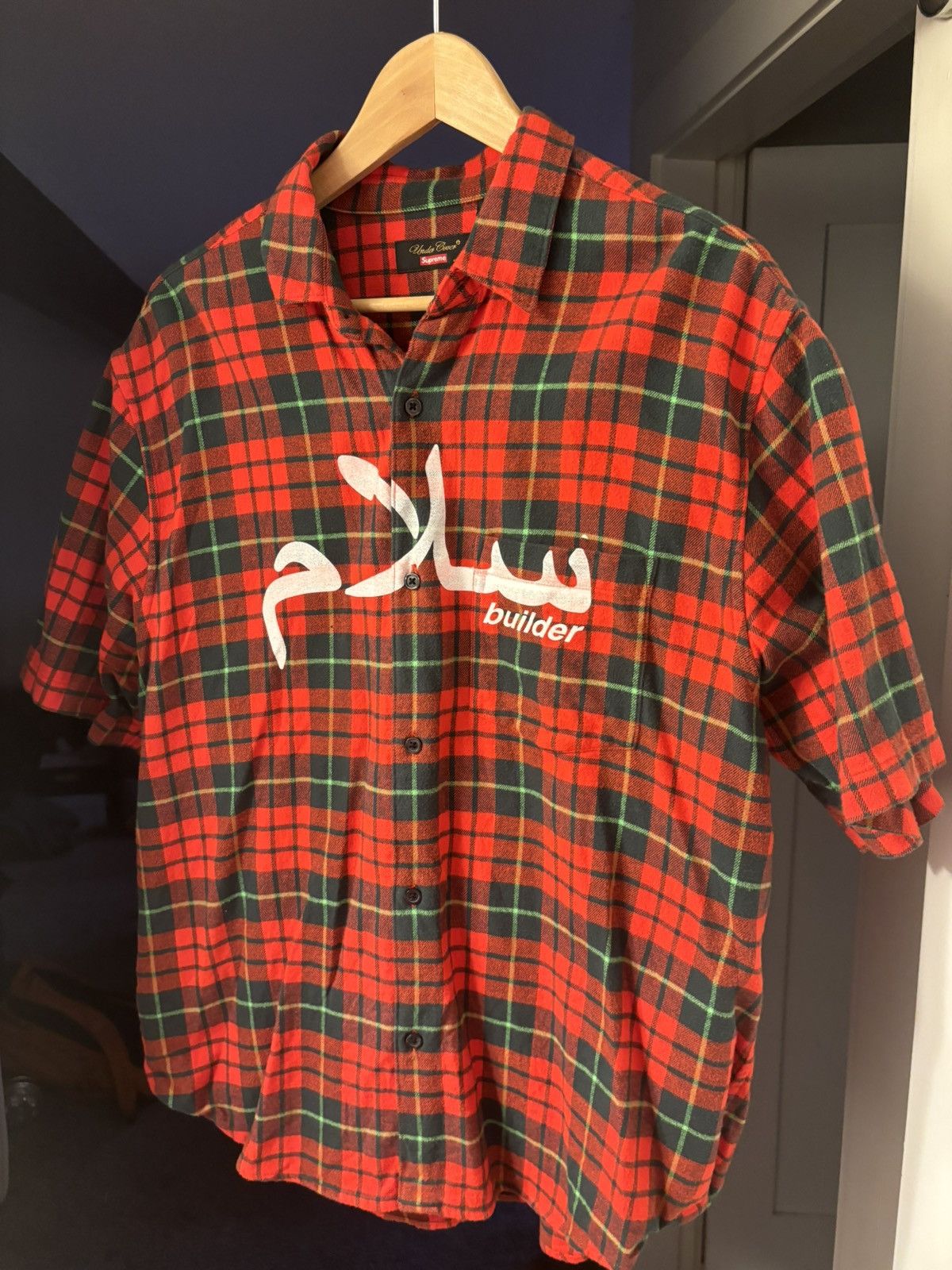 Supreme × Undercover “Peace Builder” Short Sleeve Button up Size US M / EU 48-50 / 2 - 1 Thumbnail