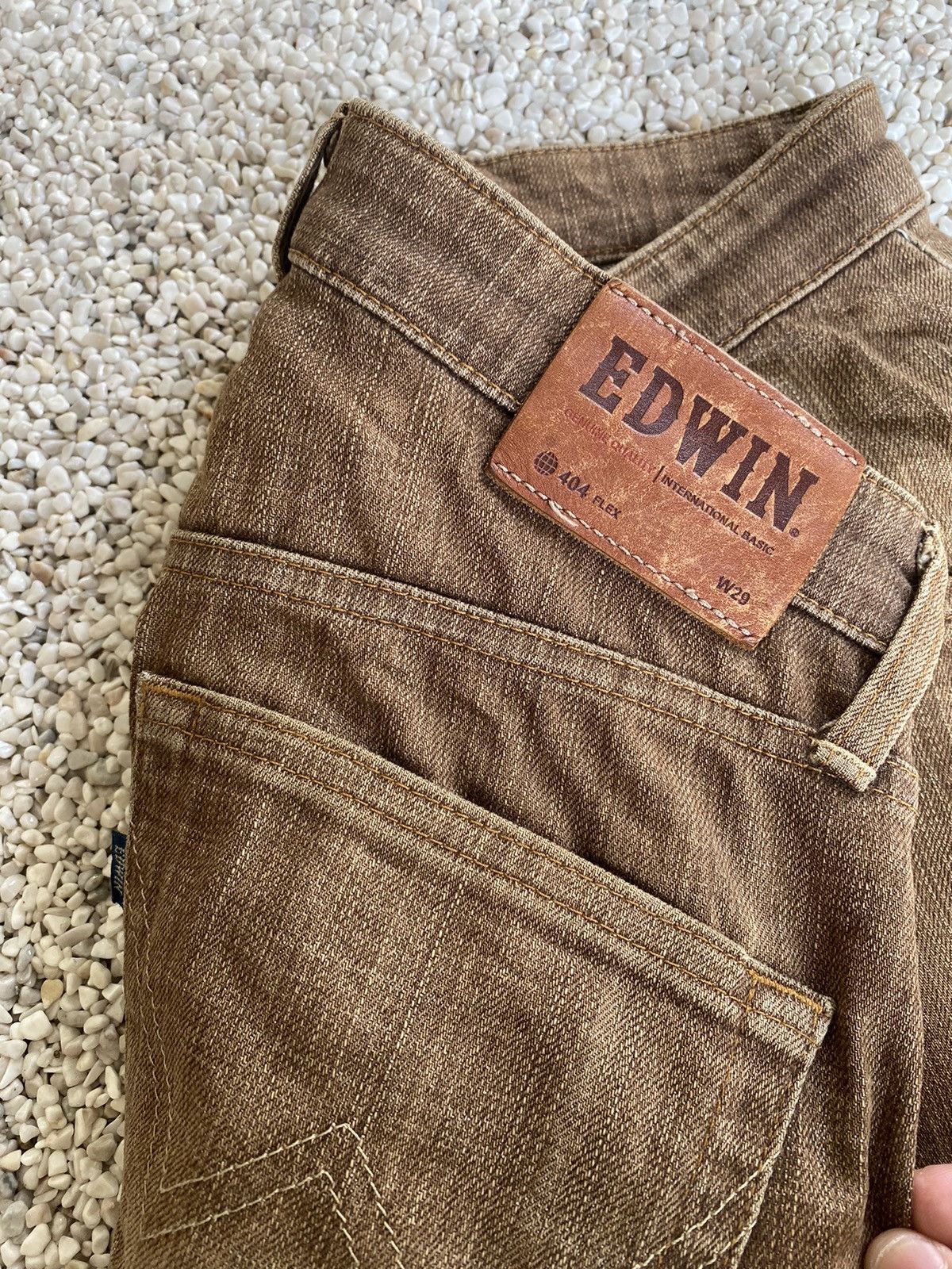 Hysteric Glamour BAGGY TROUSER EDWIN DISTRESSED DENIM JEANS Size US 29 - 7 Thumbnail