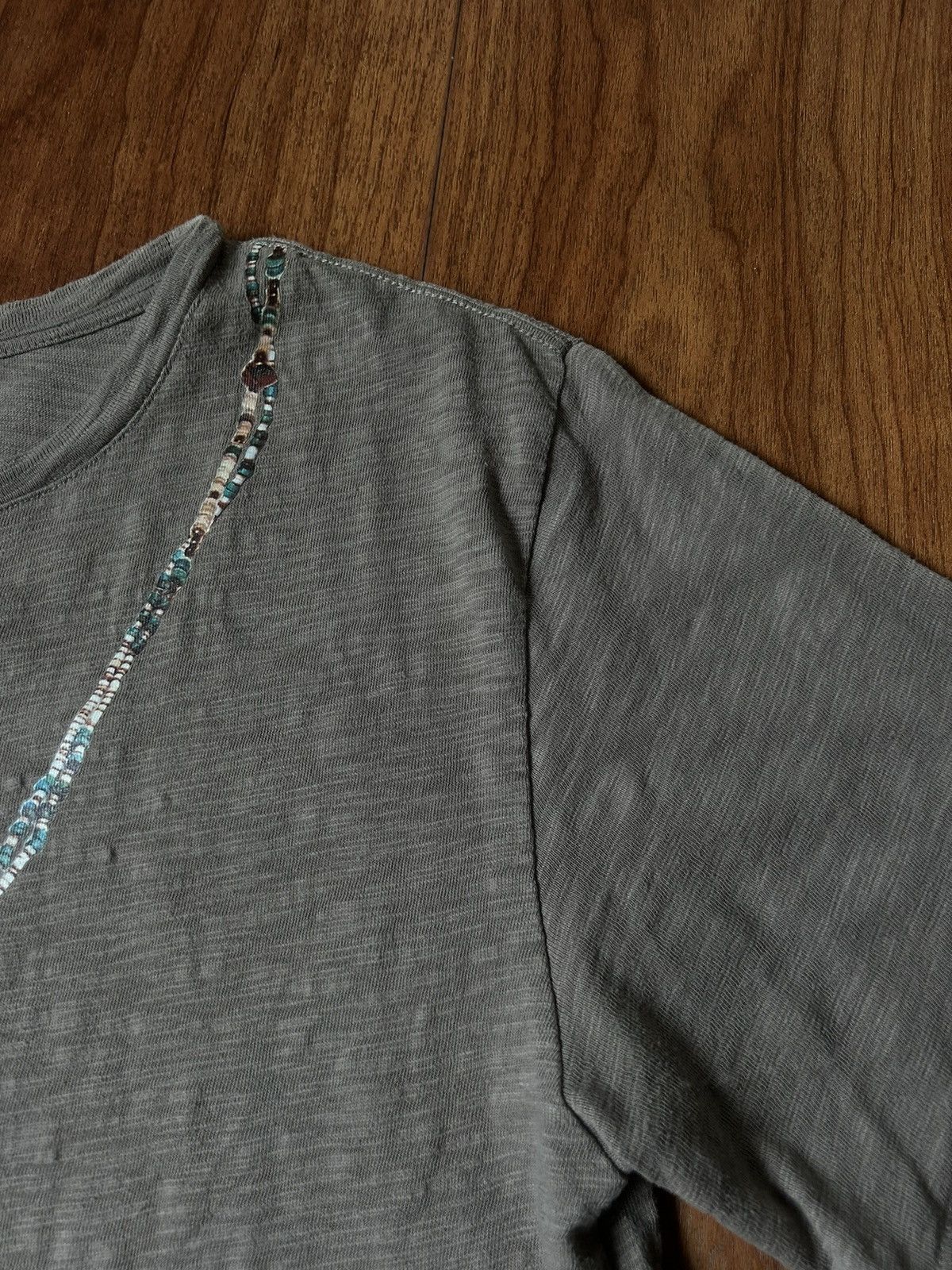 Tete Homme Tete Homme trompe l'oeil Beads Necklace T-Shirt Size US L / EU 52-54 / 3 - 3 Thumbnail