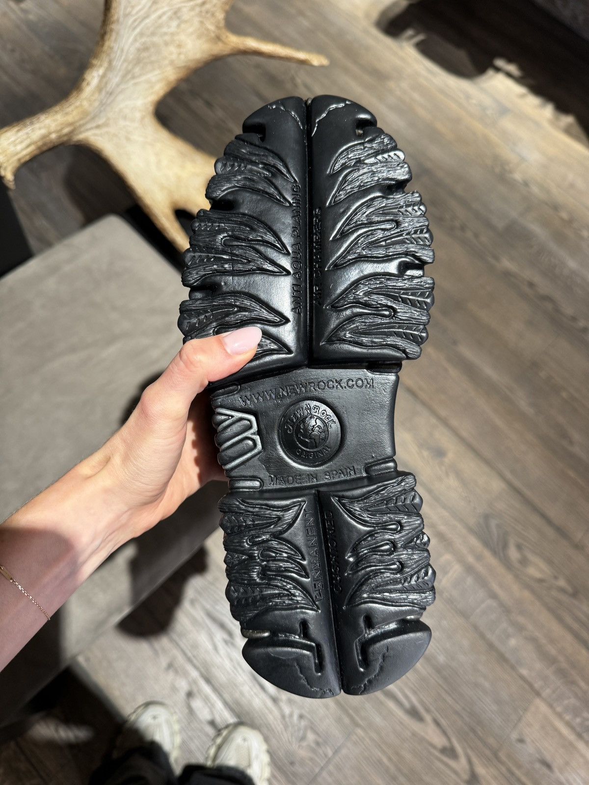 New Rock × Vetements Vetements New Rock Black Flame Boots Size US 6 / EU 39 - 6 Thumbnail