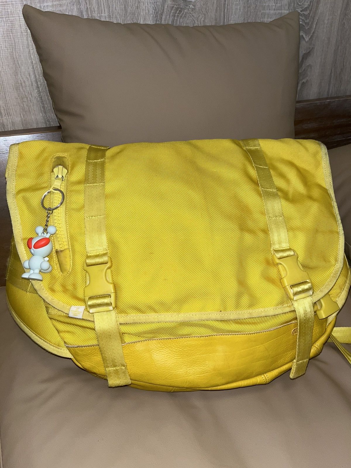 Visvim visvim 18L e-cat messenger bag in yellow | Grailed