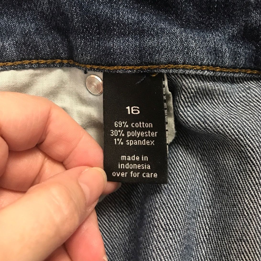 Other The Limited Denim Slim Boyfriend Mid Wash Jeans 16 Size 38" / US 16 / IT 52 - 5 Thumbnail