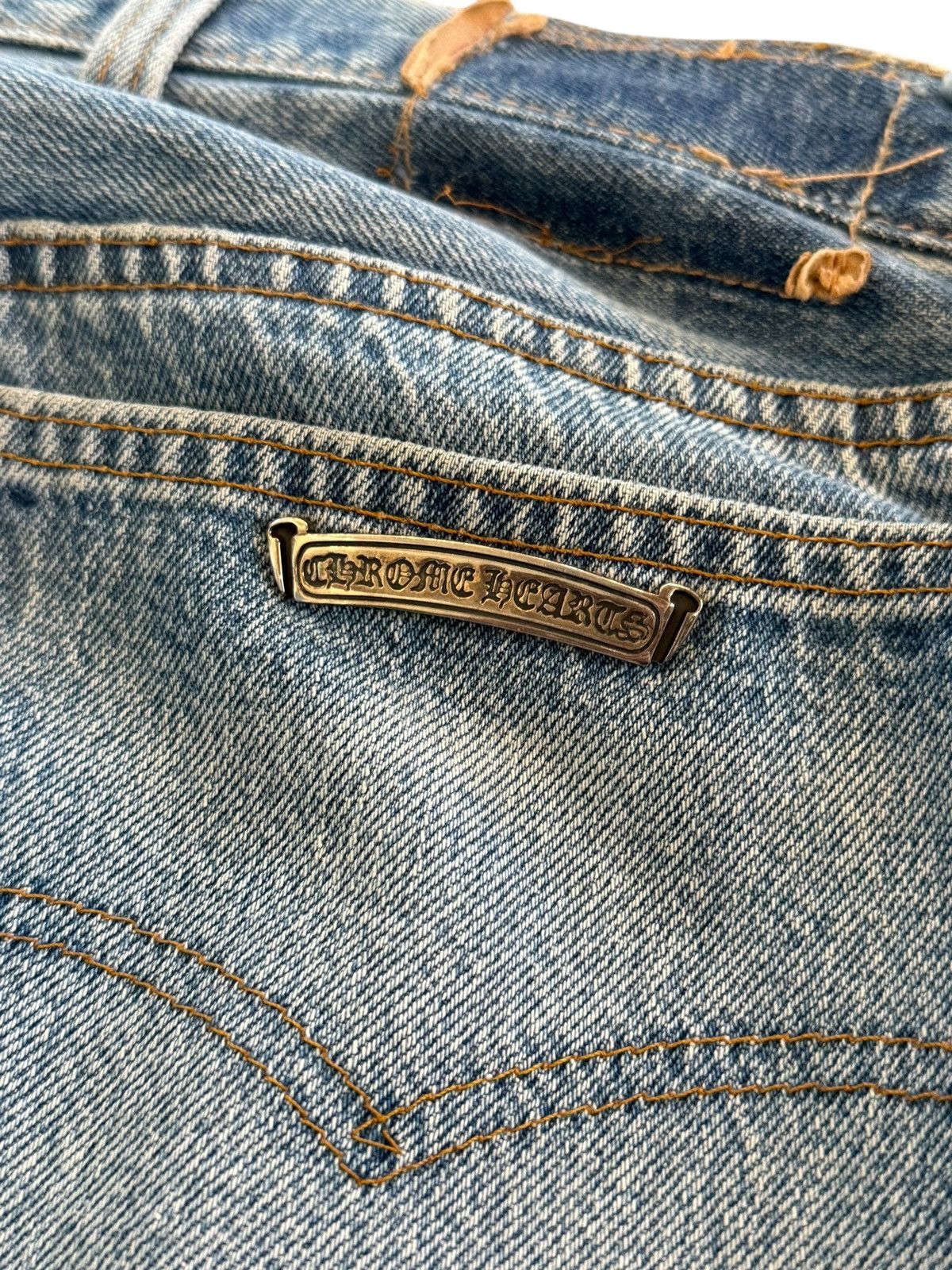 Chrome Hearts Chrome Hearts Classic Wash Patch Jeans Size US 40 / EU 56 - 3 Thumbnail