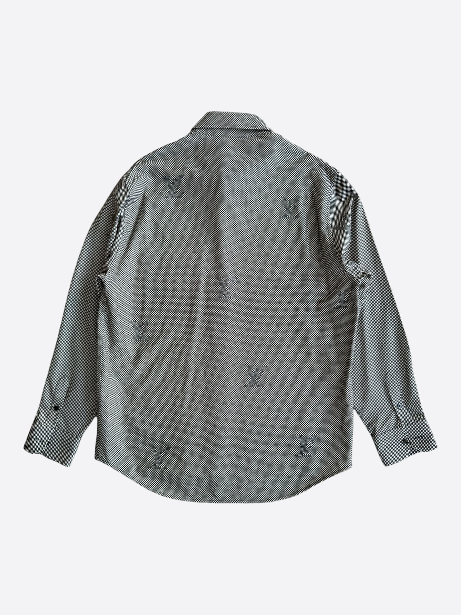 Louis Vuitton Louis Vuitton Nigo Mini Damier Logo Button Up Shirt Size US M / EU 48-50 / 2 - 2 Thumbnail