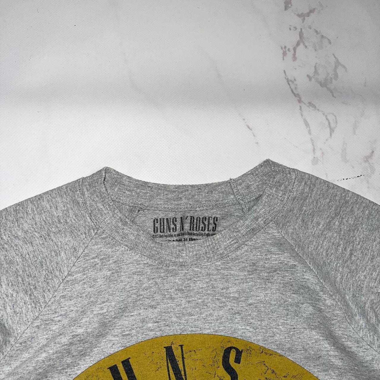 Vintage Guns N Roses Graphic Sweatshirt Long Sleeve Grey 2013 Sz M Size US M / EU 48-50 / 2 - 10 Thumbnail