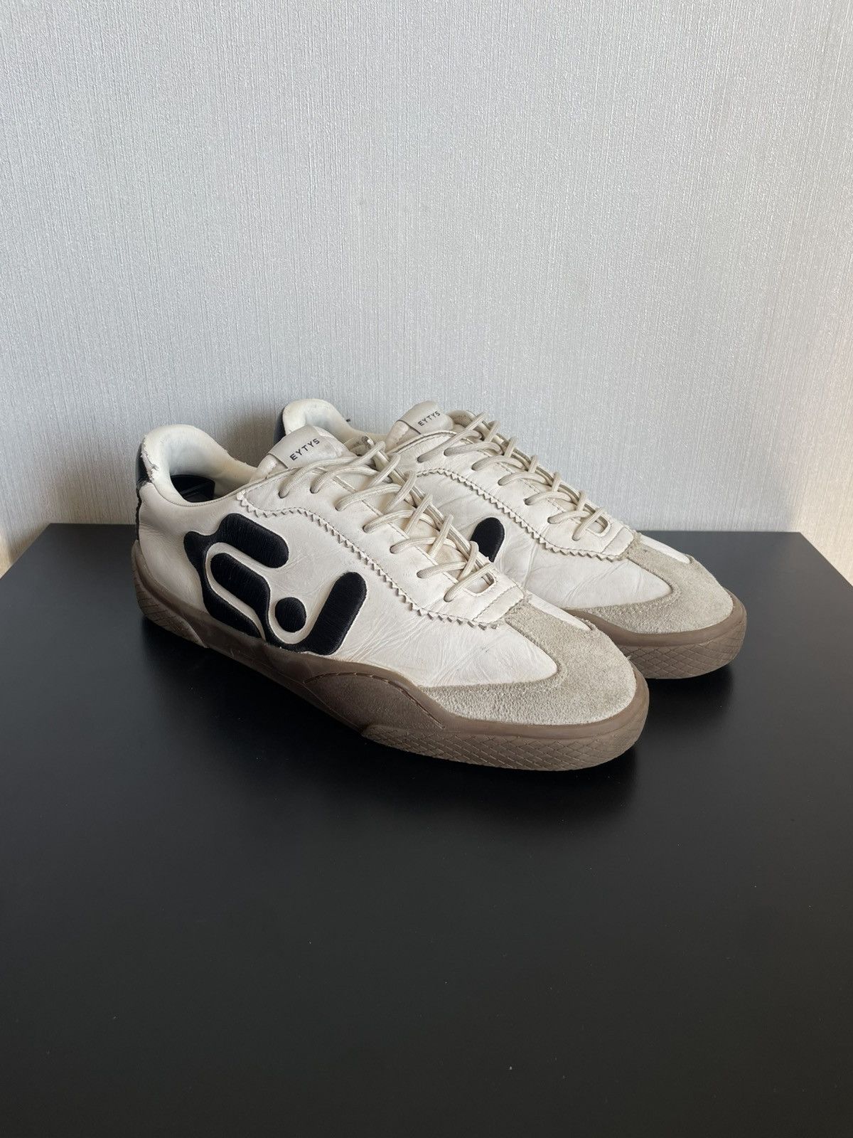 Eytys Eytys Santos Skate Shoes Sneakers Leather White Y2k Size US 10.5 / EU 43-44 - 2 Thumbnail