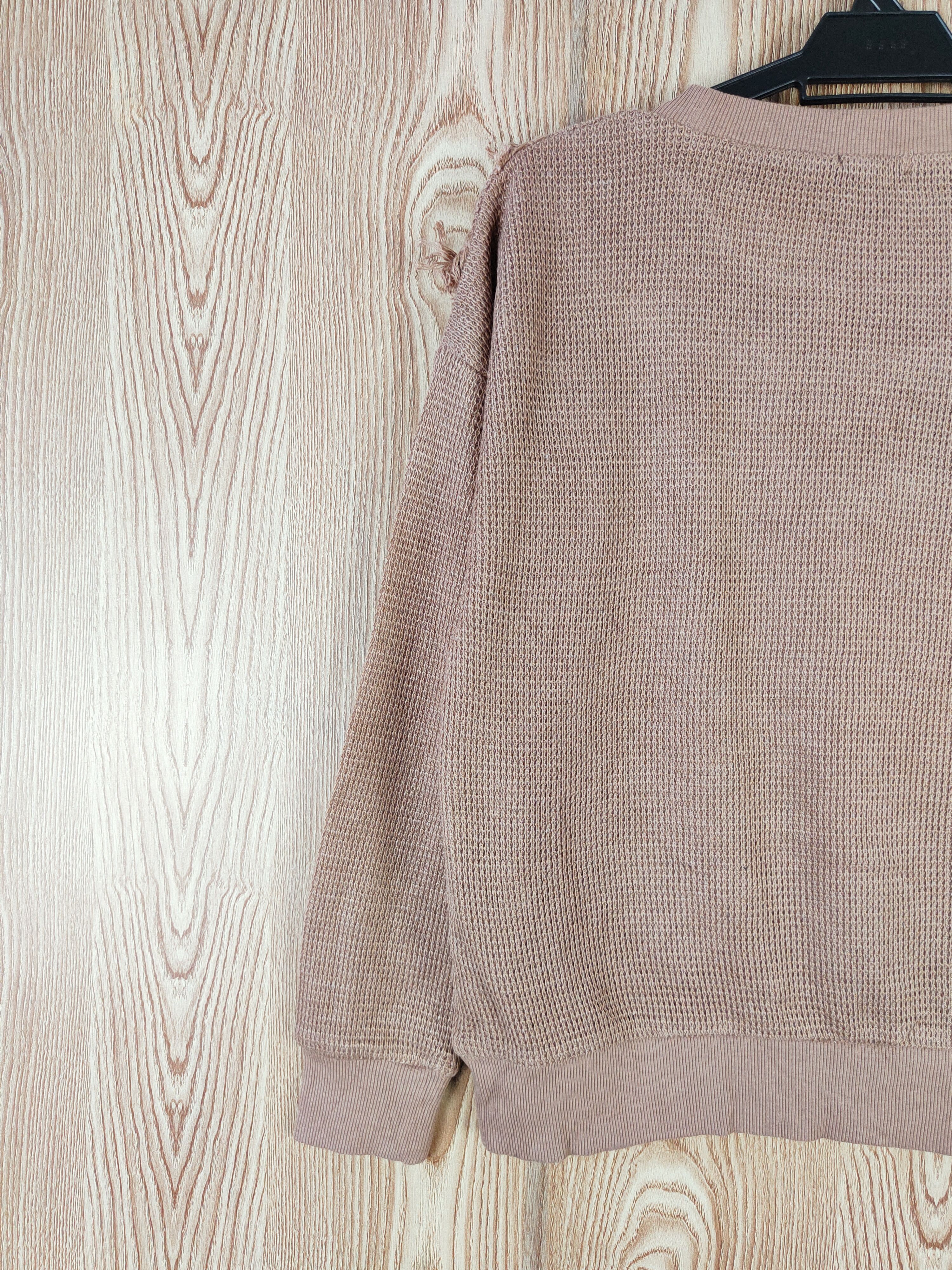 GU × Homespun Knitwear × Japanese Brand GU Brown Knitwear Sweatshirts #W548 Size S / US 4 / IT 40 - 8 Thumbnail