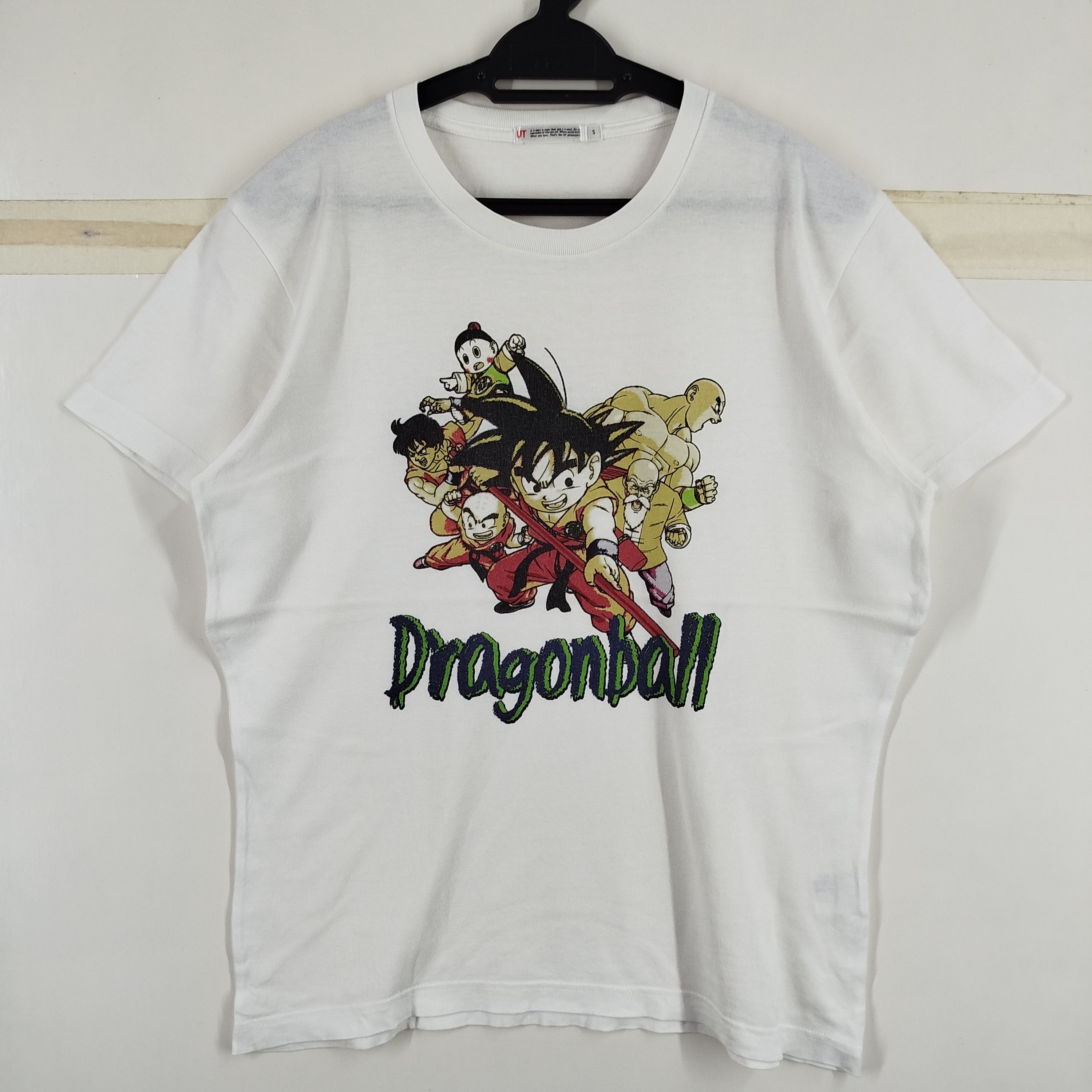 Anime × Japanese Brand × Uniqlo Dragon Ball Anime Big Print By Uniqlo Y2K Size US S / EU 44-46 / 1 - 2 Thumbnail