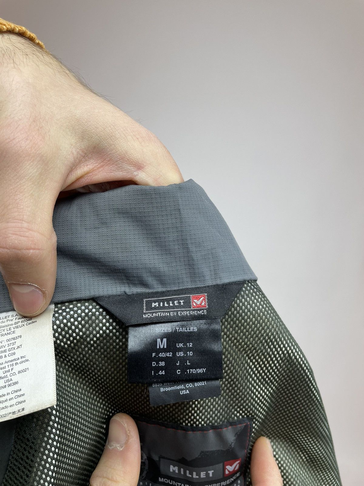 Goretex MILLET Gore-Tex Pit Zips Hooded Trackngi Outdoor Jacket Size M / US 6-8 / IT 42-44 - 9 Thumbnail