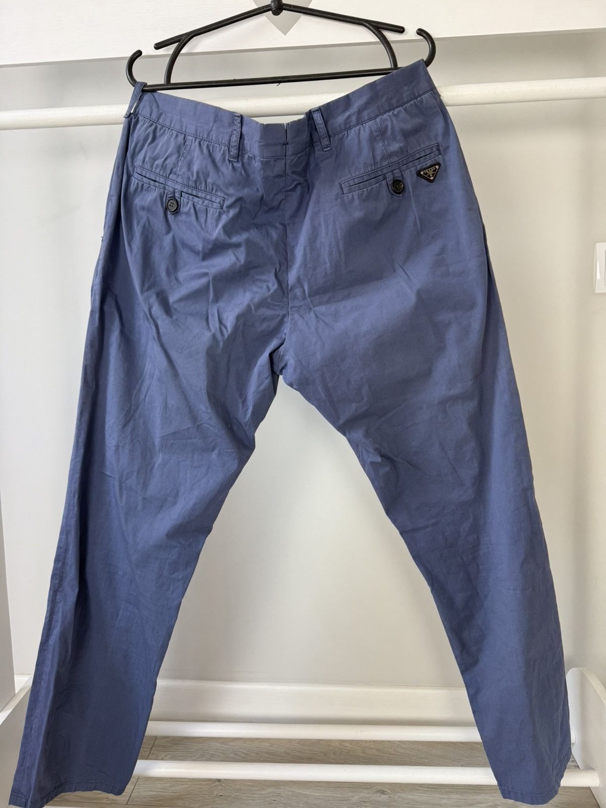Prada Prada Metal Logo Pants Size US 36 / EU 52 - 3 Thumbnail