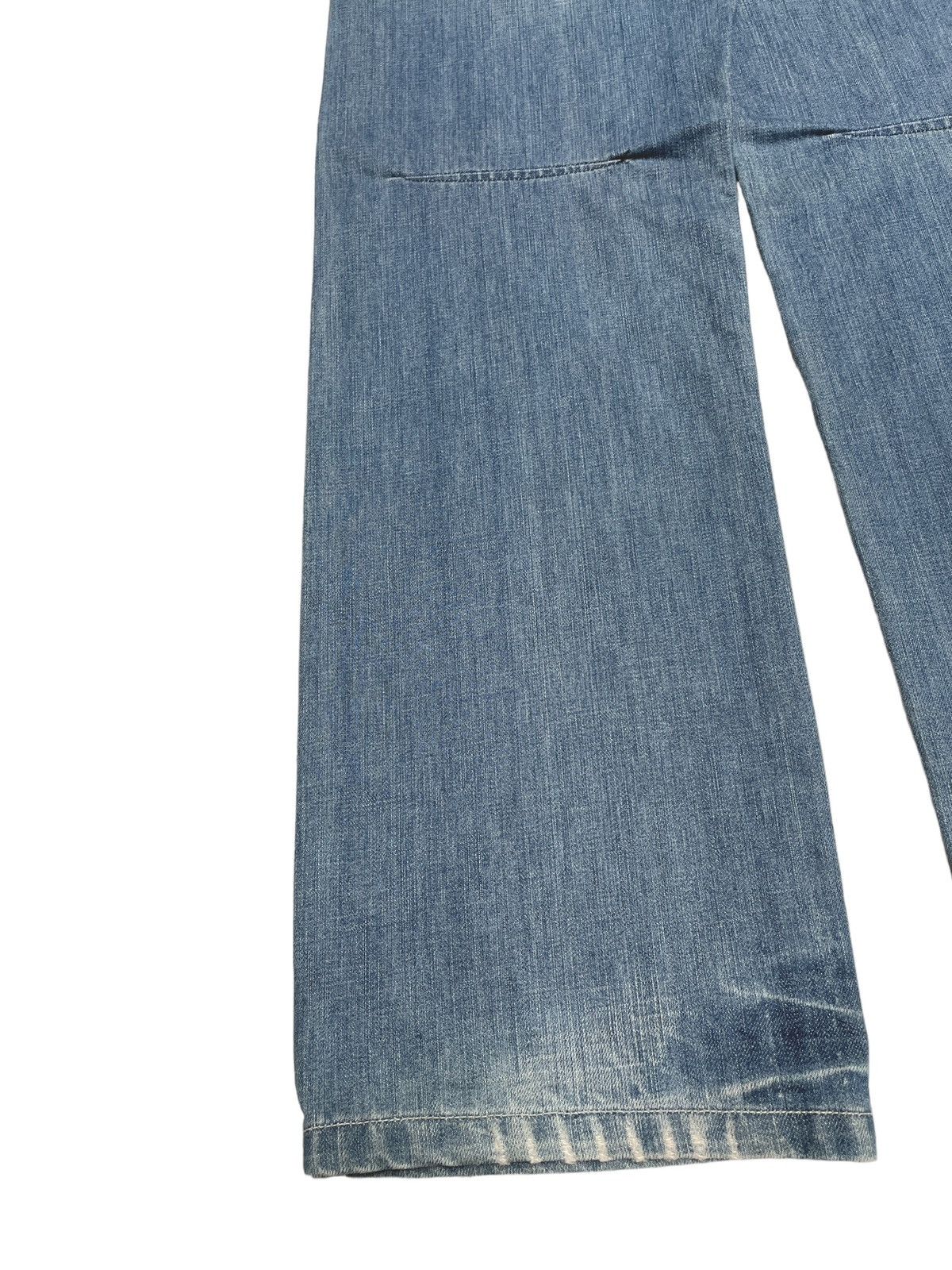 Japanese Brand × Vintage Rare Design Vintage Japanese Brand Jfour Baggy Jeans 2000s Size US 34 / EU 50 - 8 Thumbnail