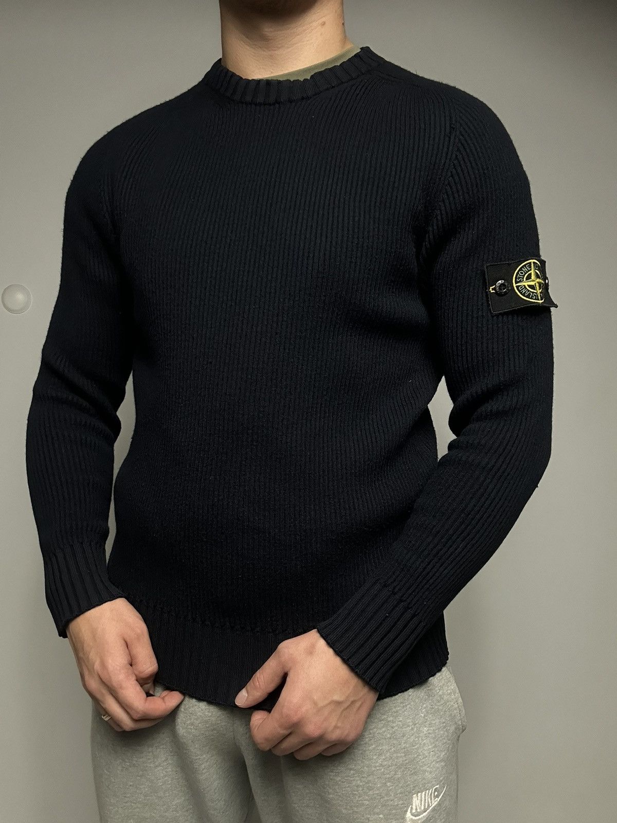 Stone Island Stone Island AW2018 Wool Knitwear Casual Sweater Streetwear Size US XL / EU 56 / 4 - 2 Thumbnail