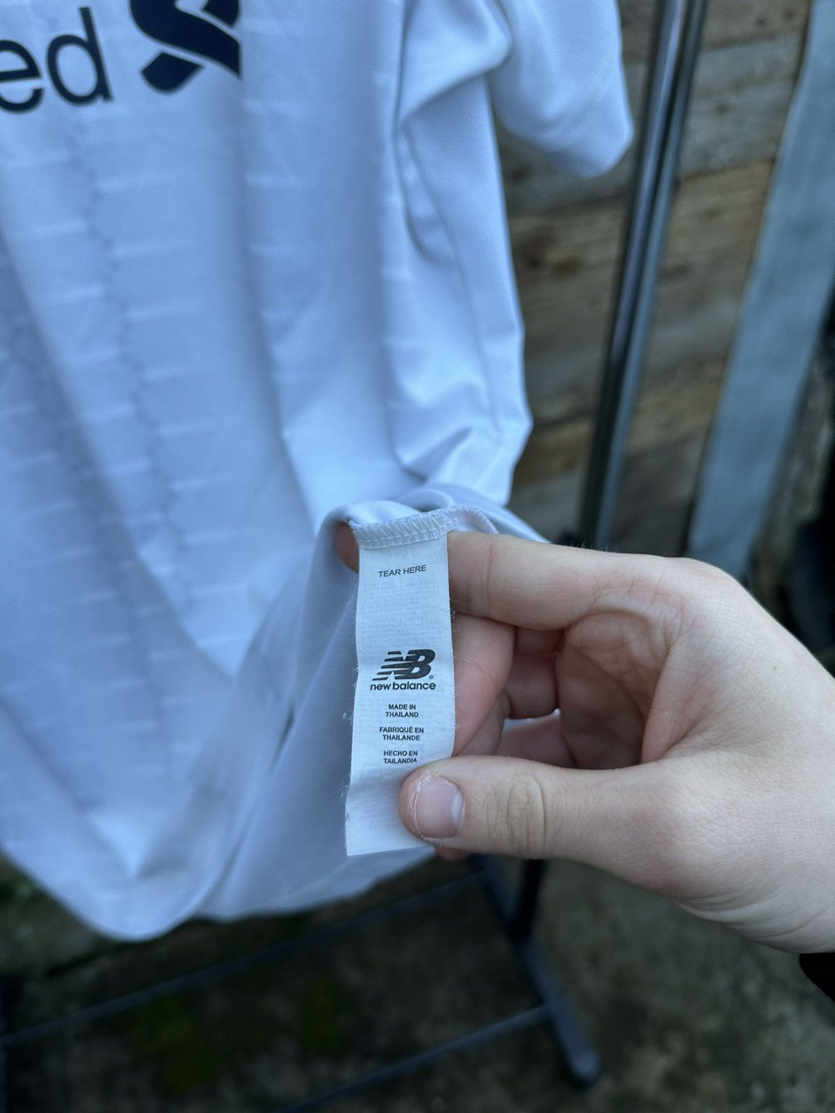 New Balance 2019 2020 Liverpool New Balance Away Third Kit Soccer Jersey Size US L / EU 52-54 / 3 - 7 Thumbnail