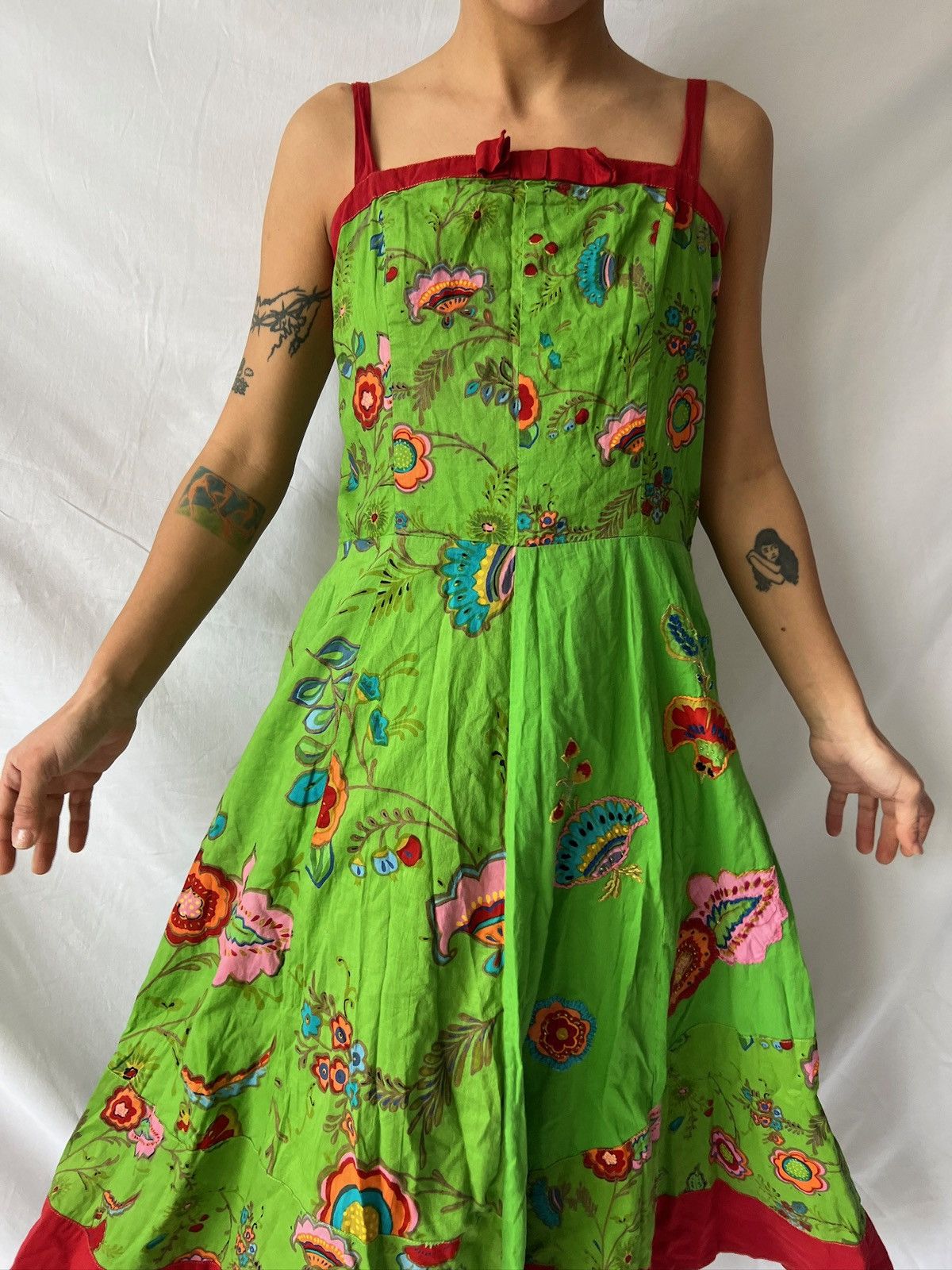 Vintage Derhy dress Size M / US 6-8 / IT 42-44 - 3 Thumbnail