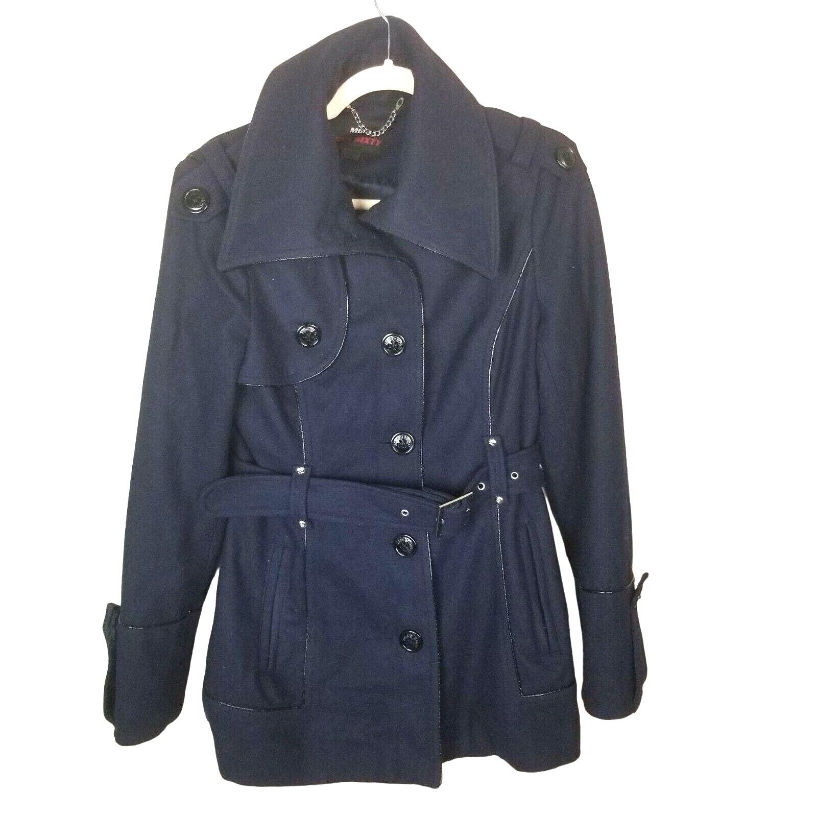 Miss Sixty Vintage Y2K M60 Miss Sixty Womens Wool Peacoat Belted Size M Size M / US 6-8 / IT 42-44 - 1 Thumbnail