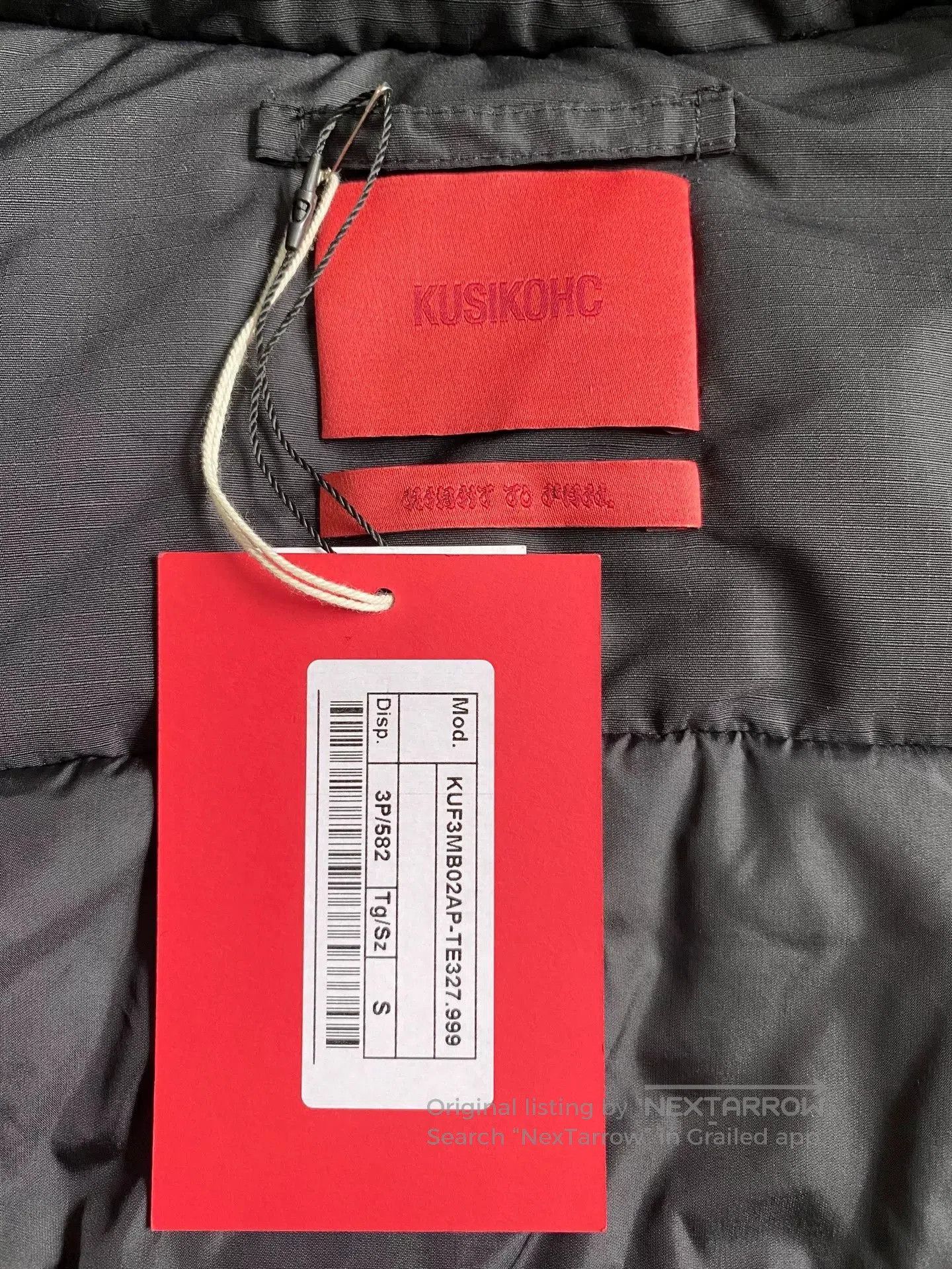 Kusikohc black and white cutting down jacket. Size S / US 4 / IT 40 - 7 Thumbnail