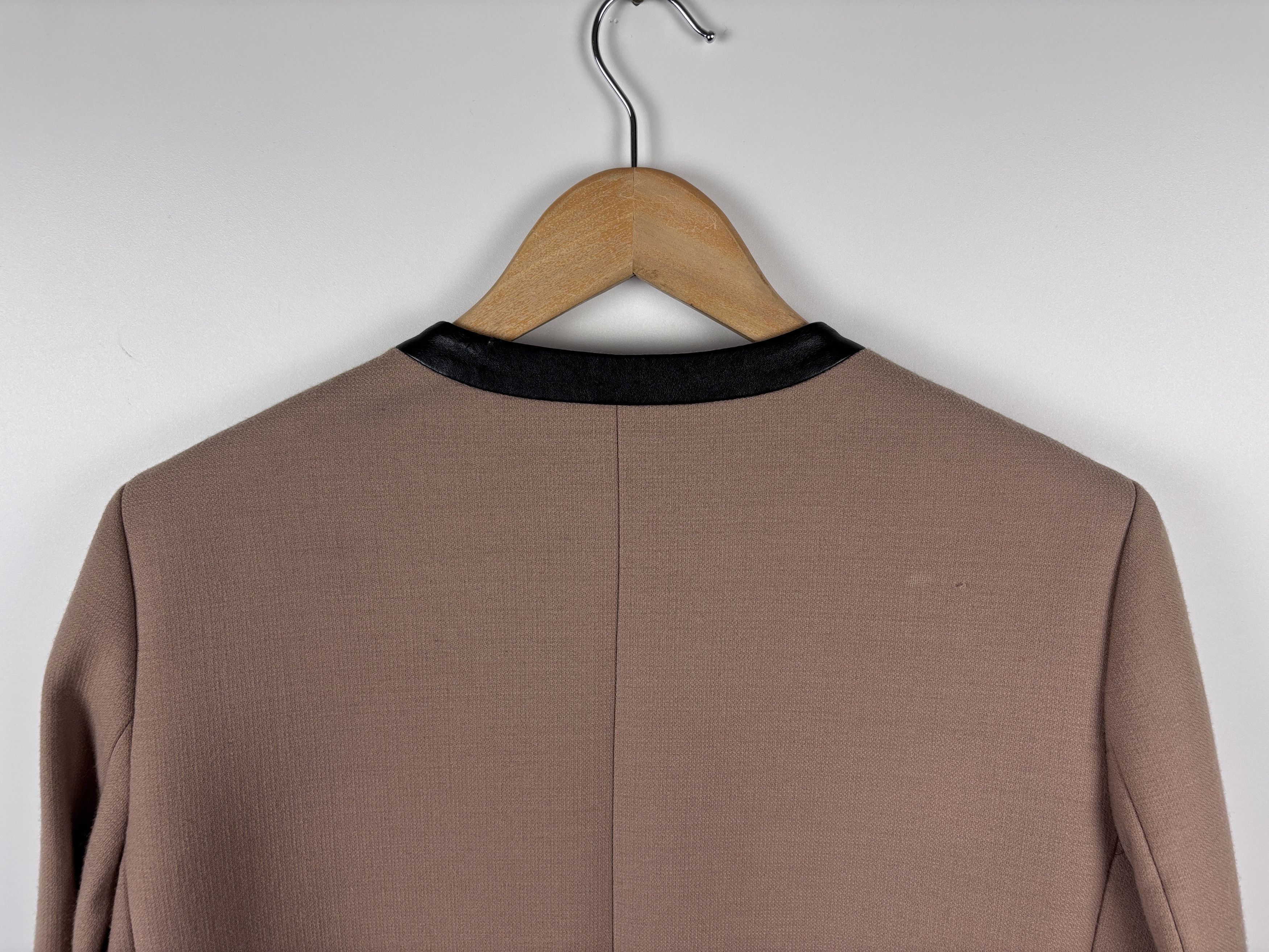 Iceberg Womens Iceberg Coat Blazer Wool Jacket Beige/Brown Size 44 Size M / US 6-8 / IT 42-44 - 7 Thumbnail