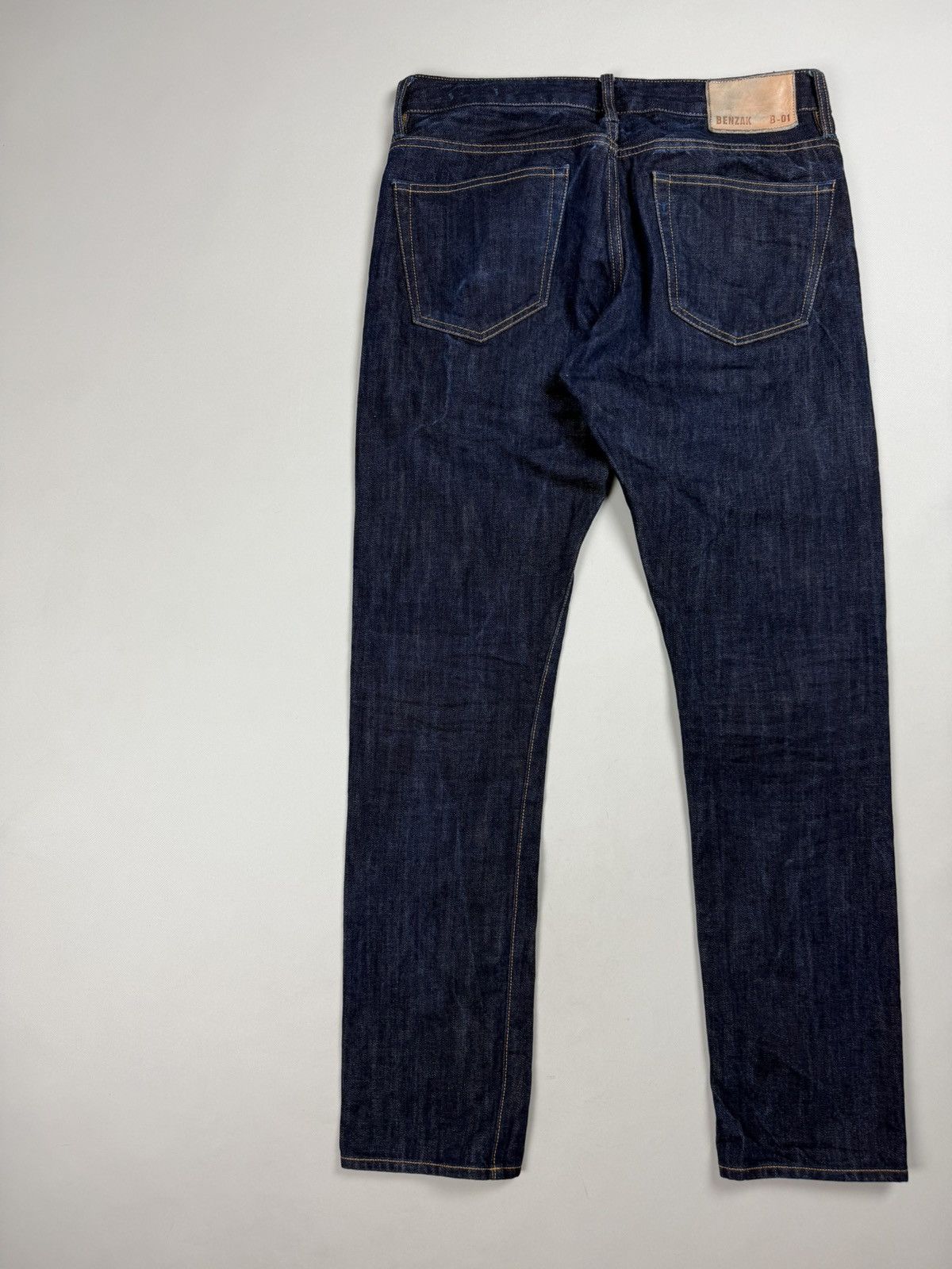 Benzak Denim Developers BDD Benzak B-01 Slim 13 Oz Selvedge Denim Men’s Jeans Size US 32 / EU 48 - 18 Thumbnail