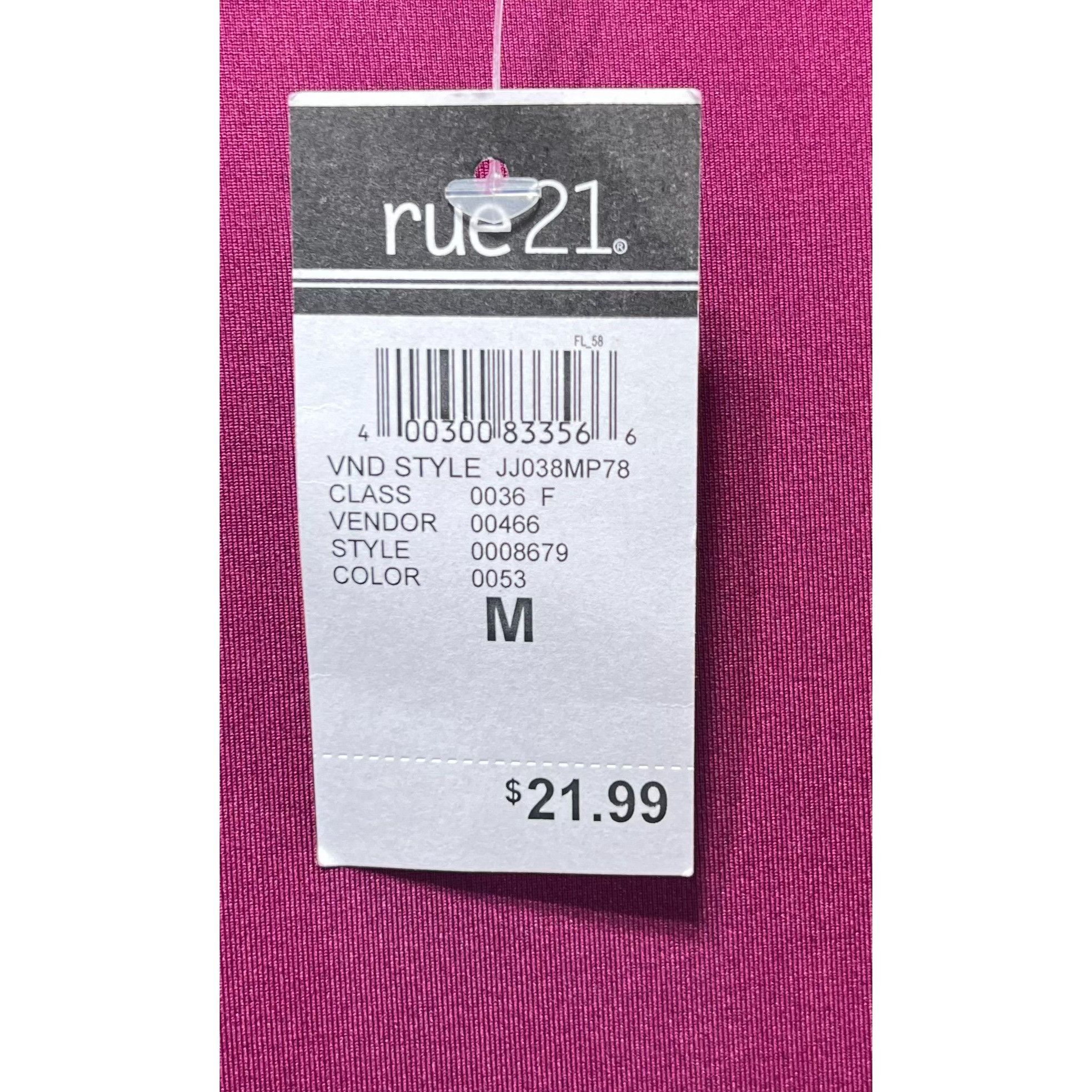 rue21 Rue 21 - Women's Turtleneck Long Sleeve Bodysuit - Purple - Size ONE SIZE - 9 Thumbnail