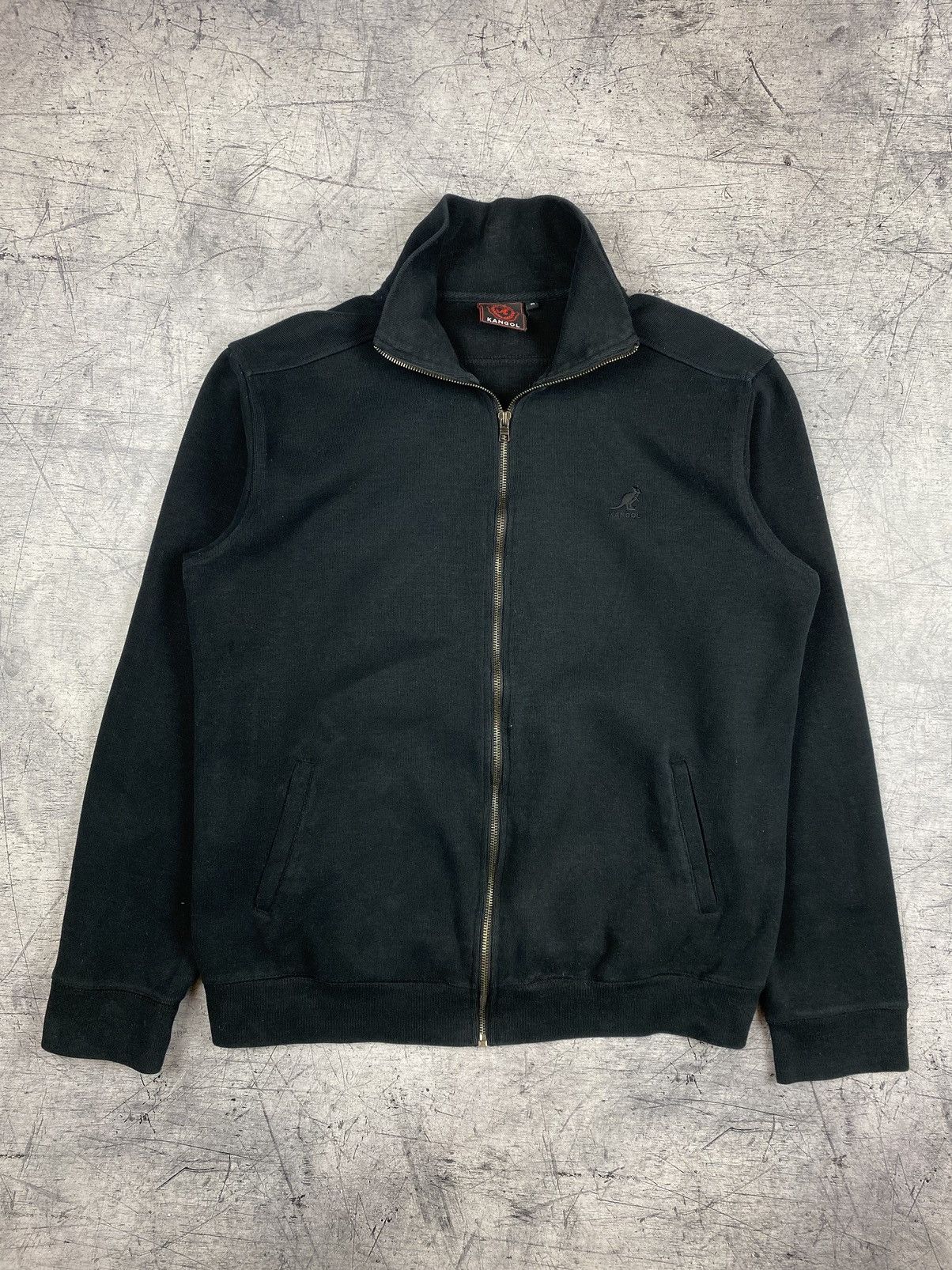 Kangol Vintage Kangol Zip Up Jumper Sweater Bomber Size L Size US M / EU 48-50 / 2 - 2 Thumbnail