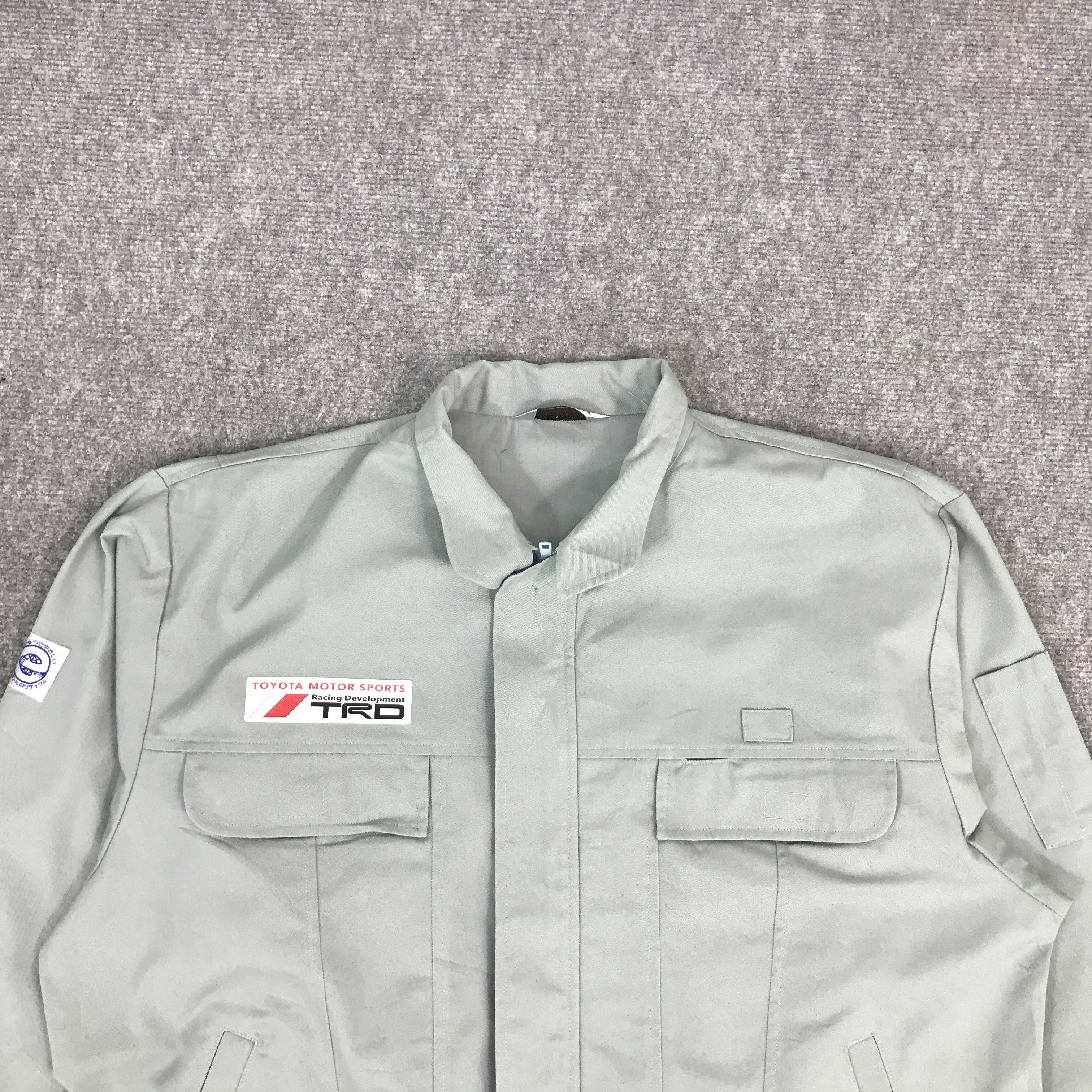 Gear for Sports × Japanese Brand TOYOTA MOTOR SPORTS LIGHT GREEN TRD JACKET Size US L / EU 52-54 / 3 - 3 Thumbnail