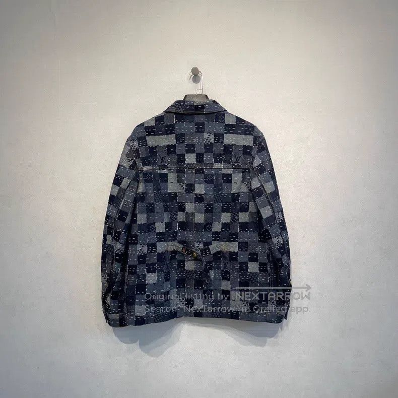 Louis Vuitton Louis Vuitton Nigo co-branded checkerboard embroidered den Size US M / EU 48-50 / 2 - 2 Thumbnail