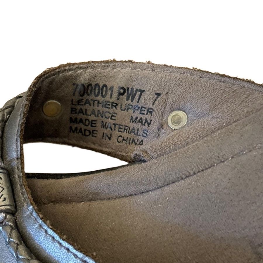 Minnetonka Minnetonka Silverbay Sandals 7 Women Pewter Charm Braid Size US 7 / IT 37 - 8 Thumbnail
