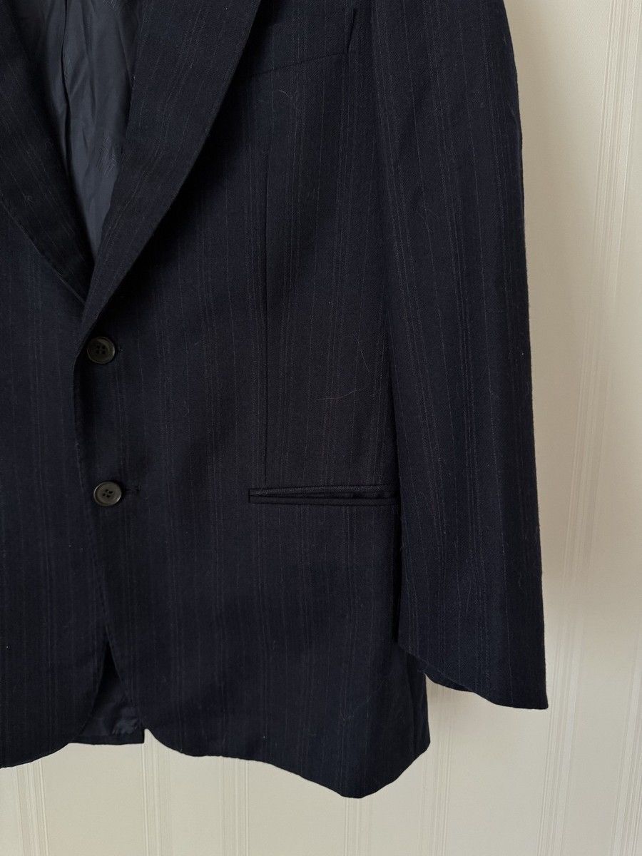 Lanvin Dark blue blazer Size 52R - 7 Thumbnail