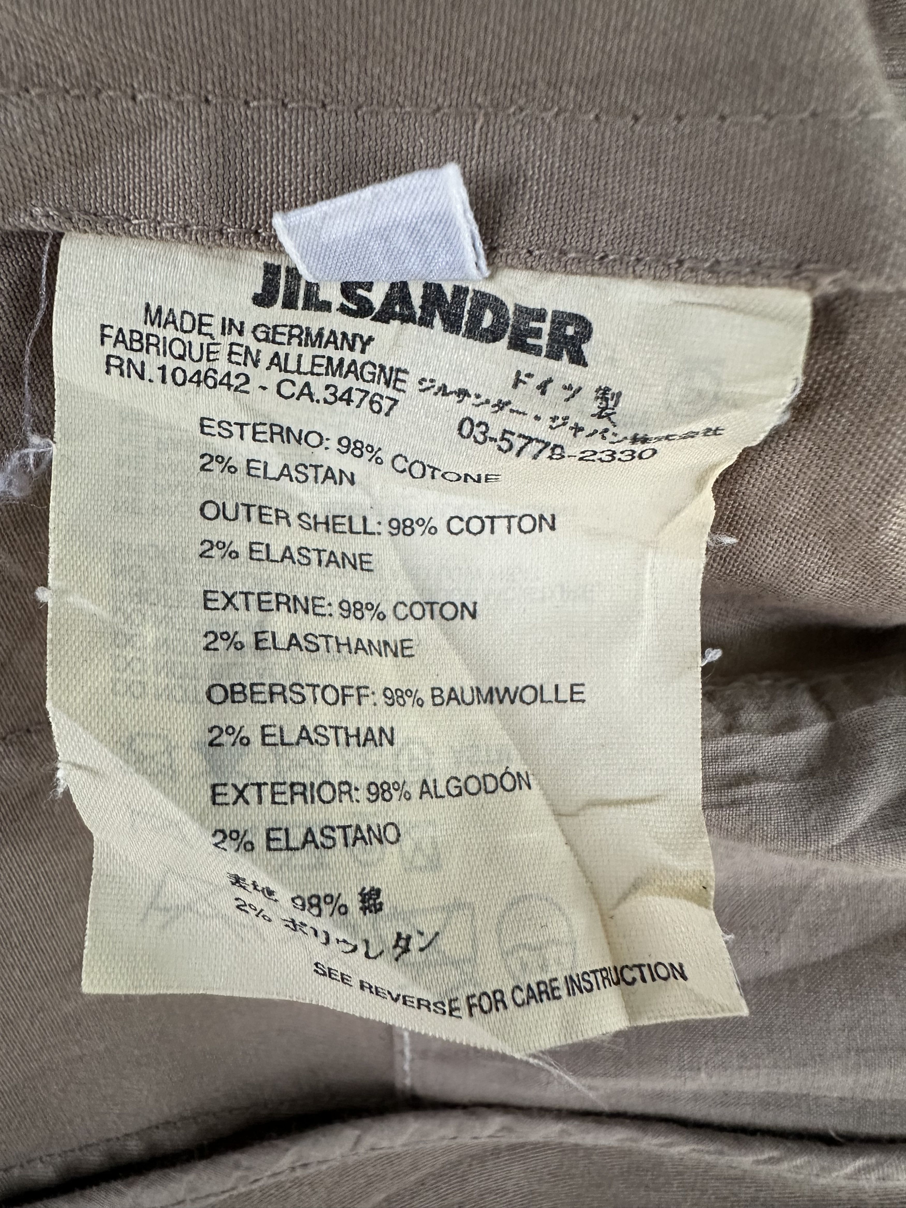 Jil Sander Jil Sander Size US S / EU 44-46 / 1 - 7 Thumbnail