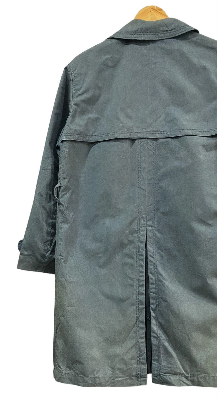 Vintage Vintage OMEX Made In Poland Trench Coat (L) Size US L / EU 52-54 / 3 - 7 Thumbnail