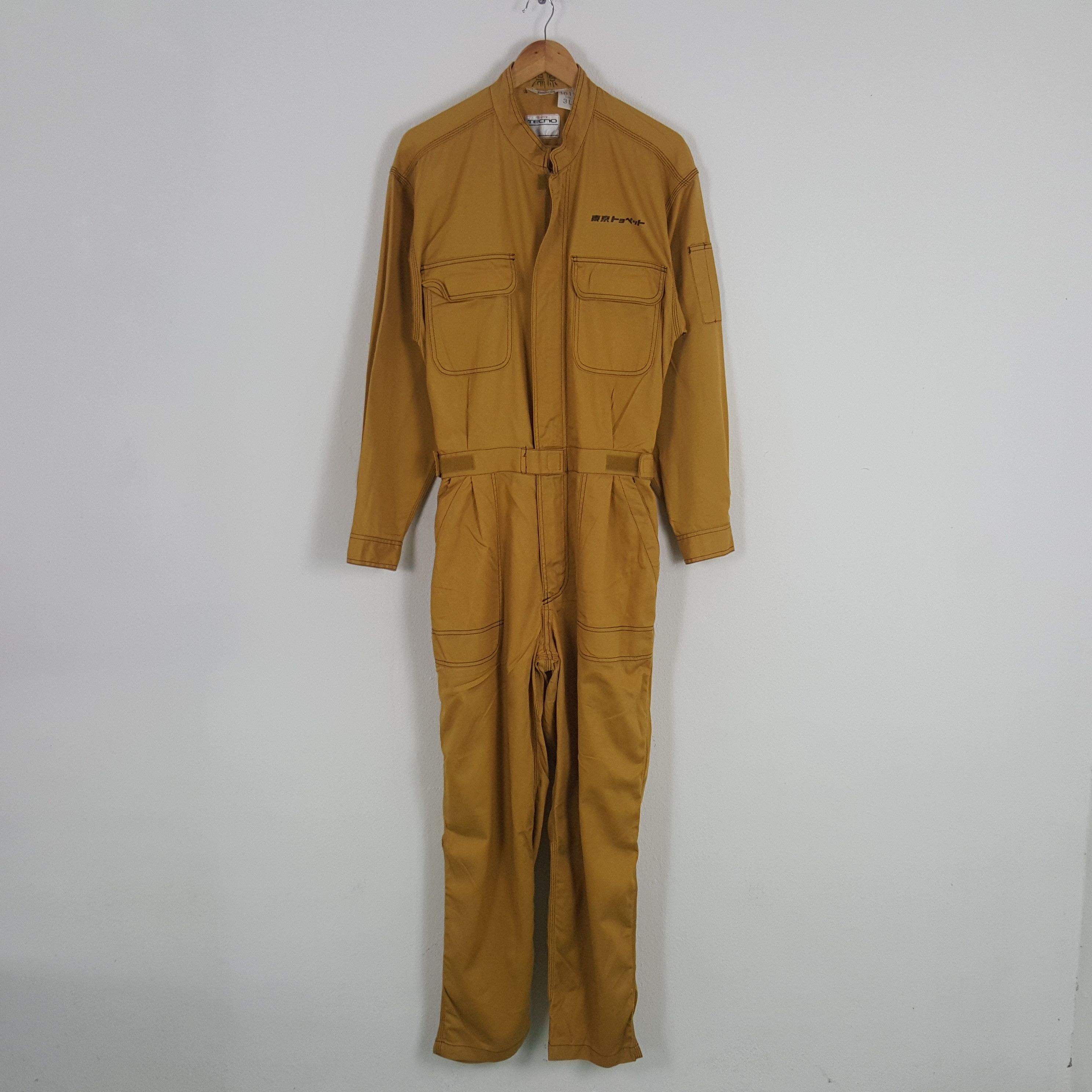 Japanese Brand × Vintage Vintage Toyota Techno Japanese Racing Team Coverall Jacket Size US M / EU 48-50 / 2 - 6 Thumbnail