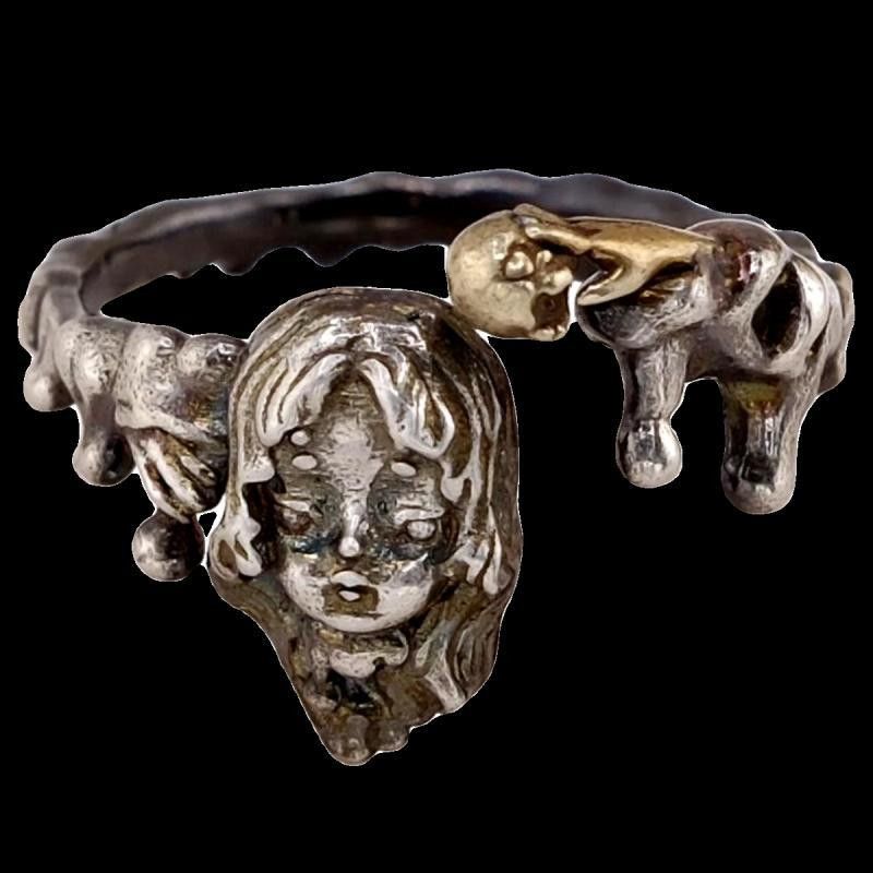 Jewelry New Trend Jewelry Rings Open Size Chrome Ring (Size 7-13) Size ONE SIZE - 1 Thumbnail
