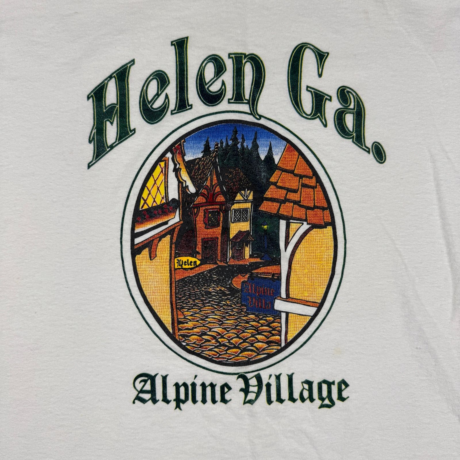 Other Vtg Helen GA Alpine Village Oktoberfest T-Shirt XL White Size US XL / EU 56 / 4 - 2 Thumbnail