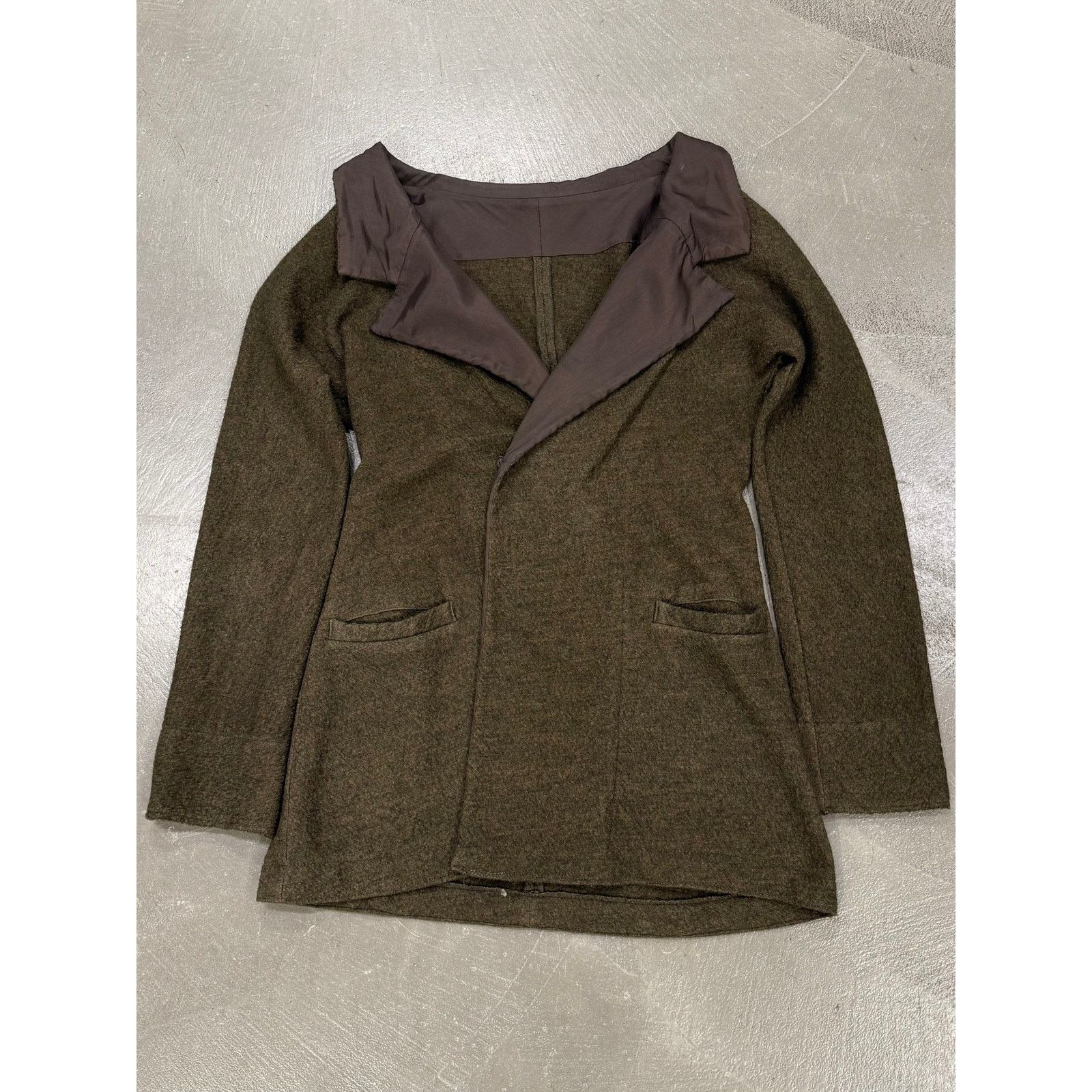 Yohji Yamamoto 2000s Y’s by Yohji Yamamoto asymmetrical jacket Size XS / US 0-2 / IT 36-38 - 1 Thumbnail