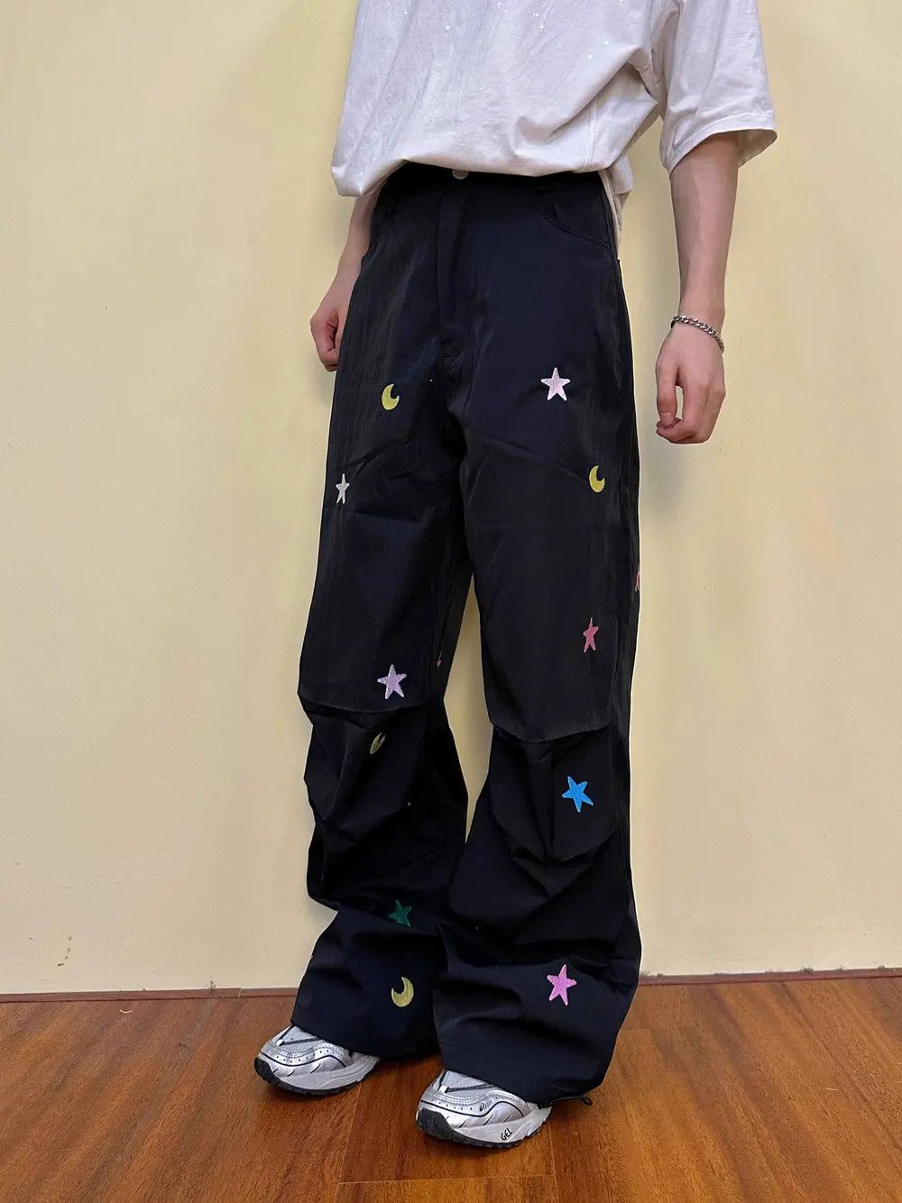 Japanese Brand × Jean STARS Patchwork Pants Size US 34 / EU 50 - 1 Thumbnail