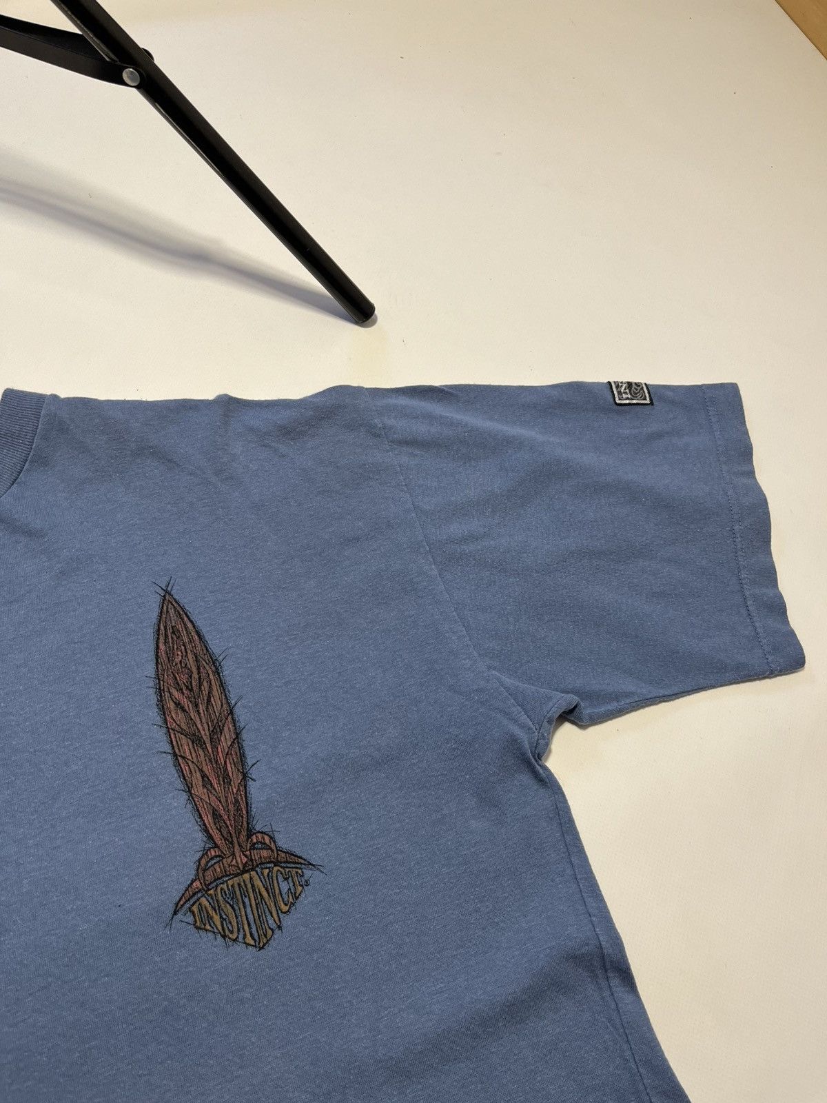 Vintage Vintage 90' Instinct Surfwear T-shirt surf style skate Size US M / EU 48-50 / 2 - 7 Thumbnail