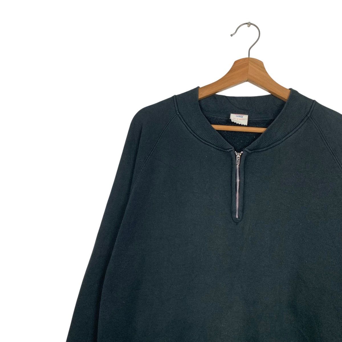 Toyo Enterprises 90’s CHESWICK Sugar Cane Half Zip Sweatshirt #3545-C162 Size US L / EU 52-54 / 3 - 3 Thumbnail