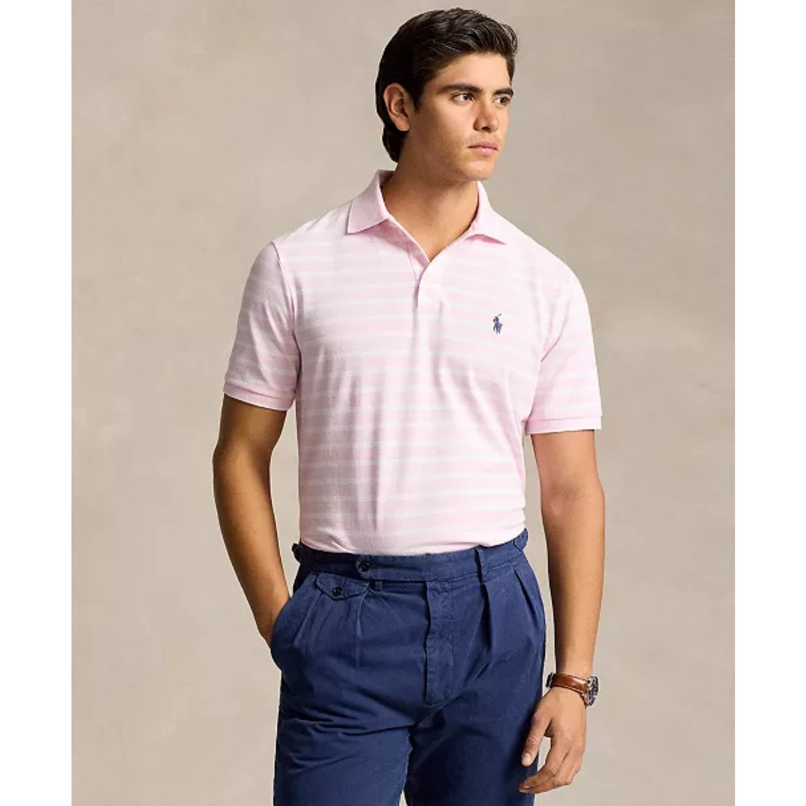 Polo Ralph Lauren Polo Ralph Lauren Classic Fit Cotton Oxford Mesh Polo Shirt Size US XXL / EU 58 / 5 - 1 Thumbnail