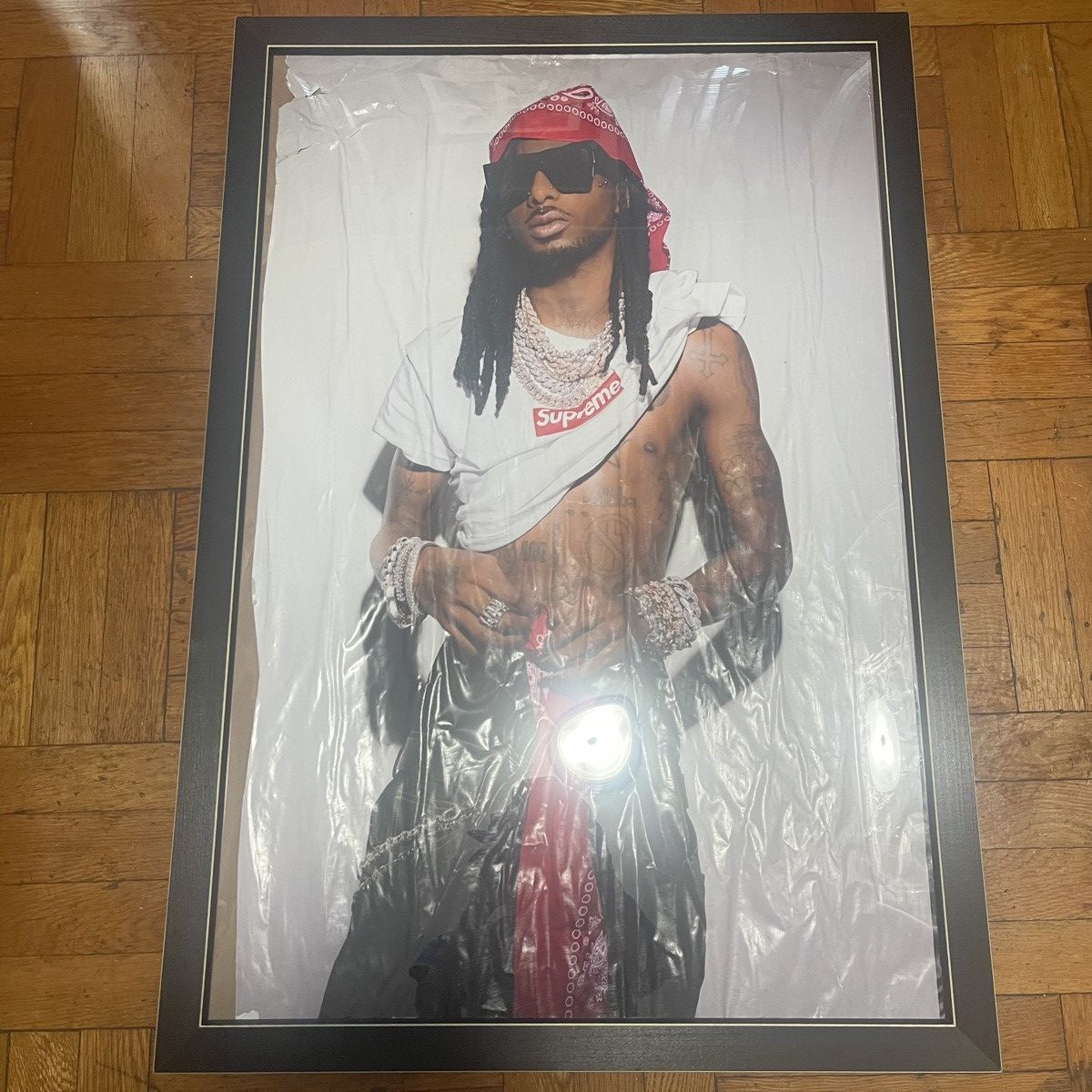 Playboi Carti Box Logo Supreme Poster 2025