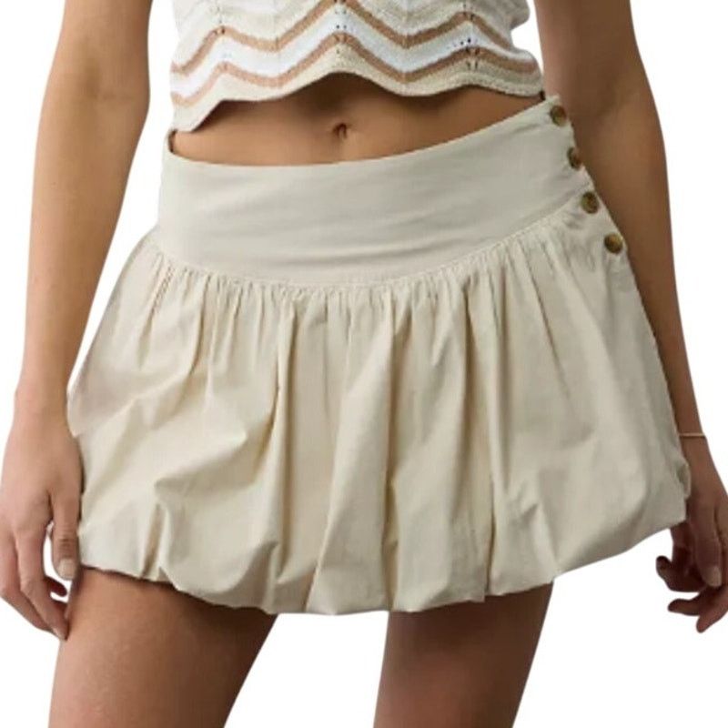American Eagle Outfitters New American Eagle Womens Size 8 Cotton Blend Bubble Skort Size 30" / US 8 / IT 44 - 1 Thumbnail