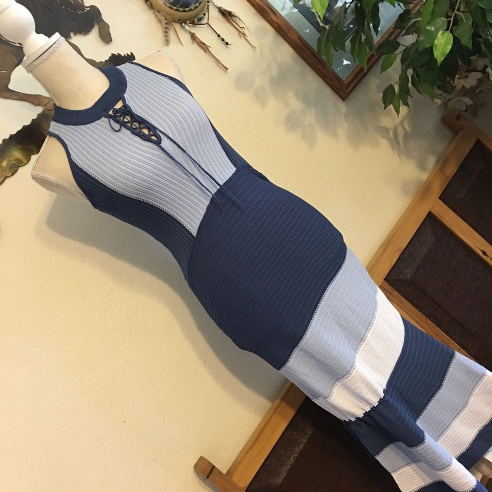 Jonathan Simkhai Jonathan Simkhai high neck color block print dress Size S / US 4 / IT 40 - 3 Thumbnail