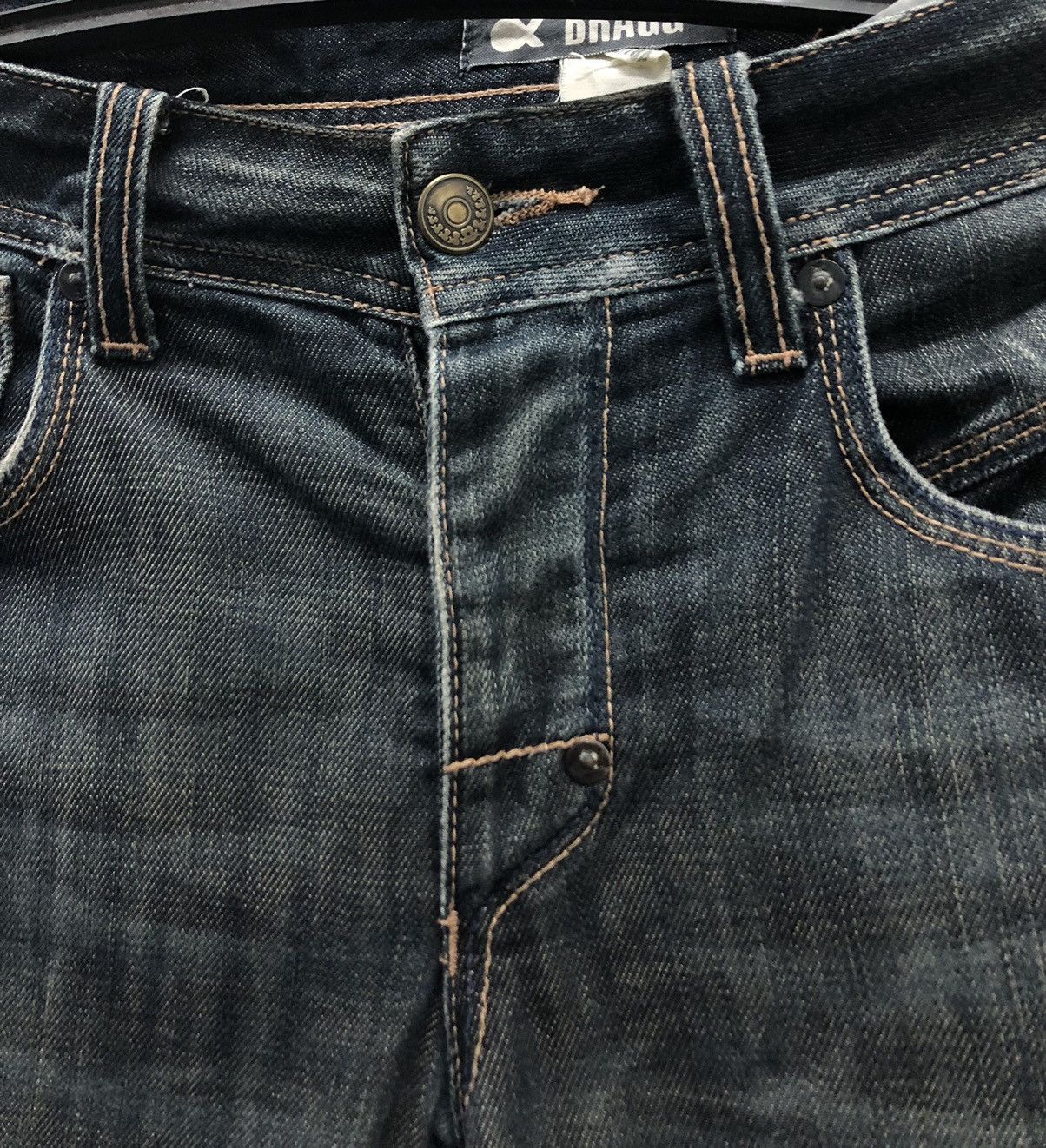 H&M H&M &BRAGG Fit Jeans – Distressed Black Wash, W31 L32 Size US 32 / EU 48 - 12 Thumbnail