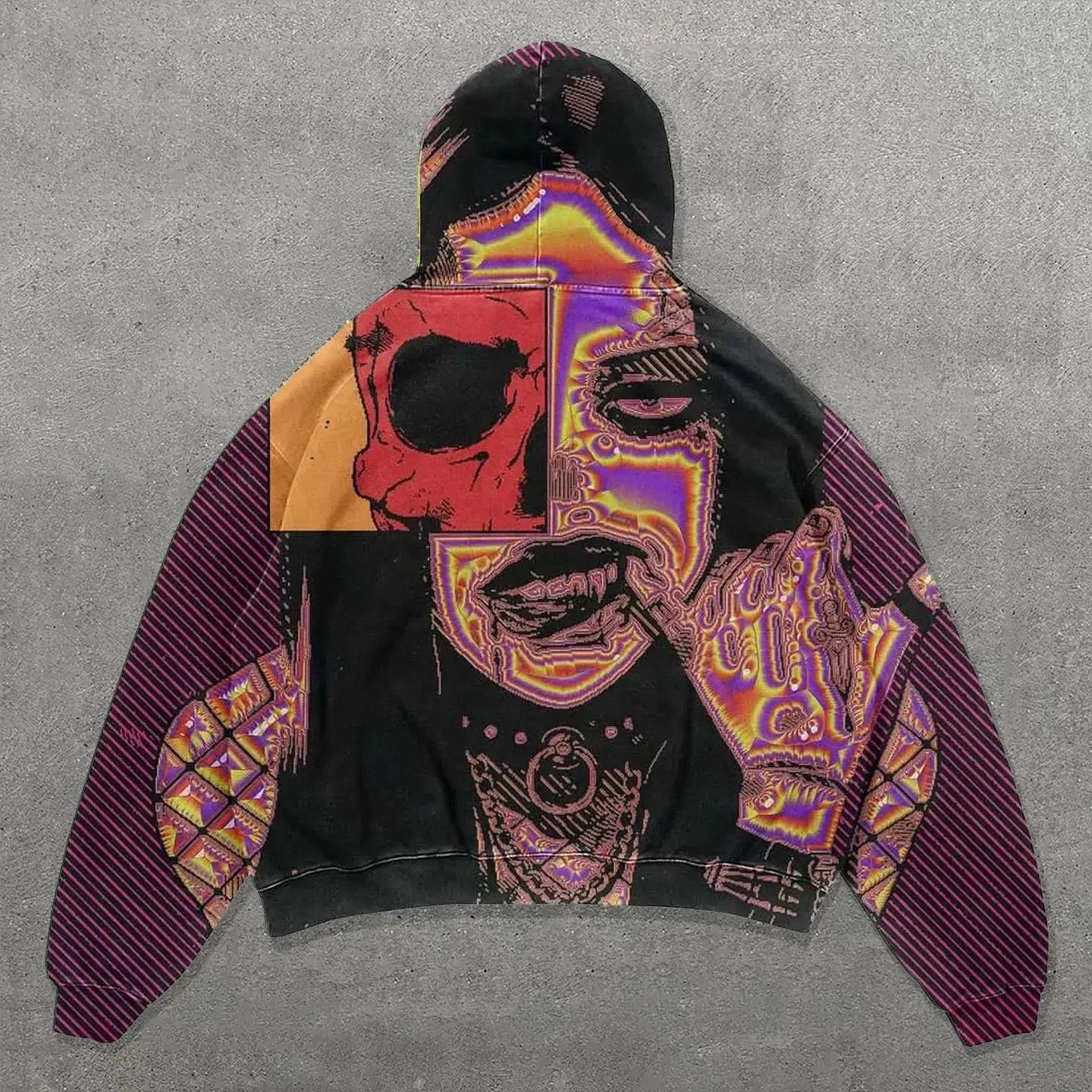 Designer × Japanese Brand Abstract Art Painting Sweatshirts Size US L / EU 52-54 / 3 - 2 Thumbnail