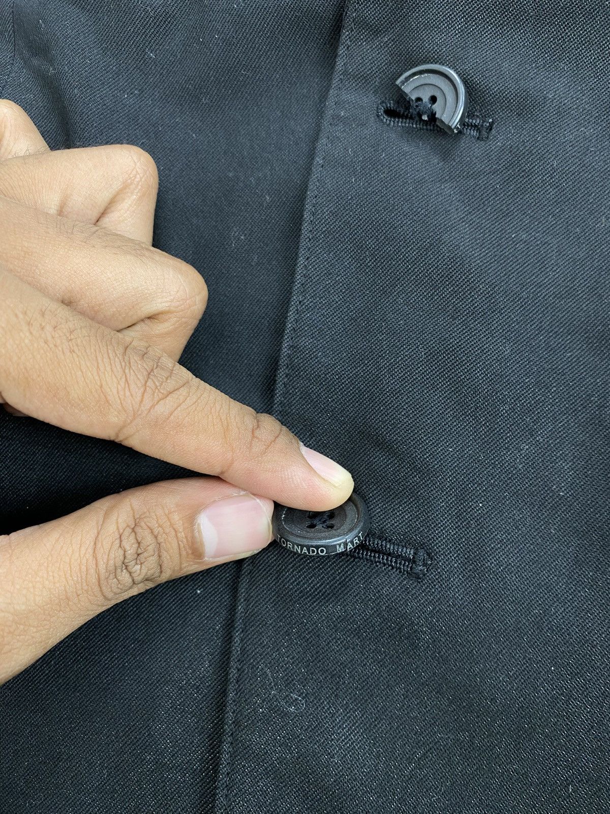 Tornado Mart Vintage Tornado Mart Japan Black Blazers Jacket Size 40R - 6 Thumbnail