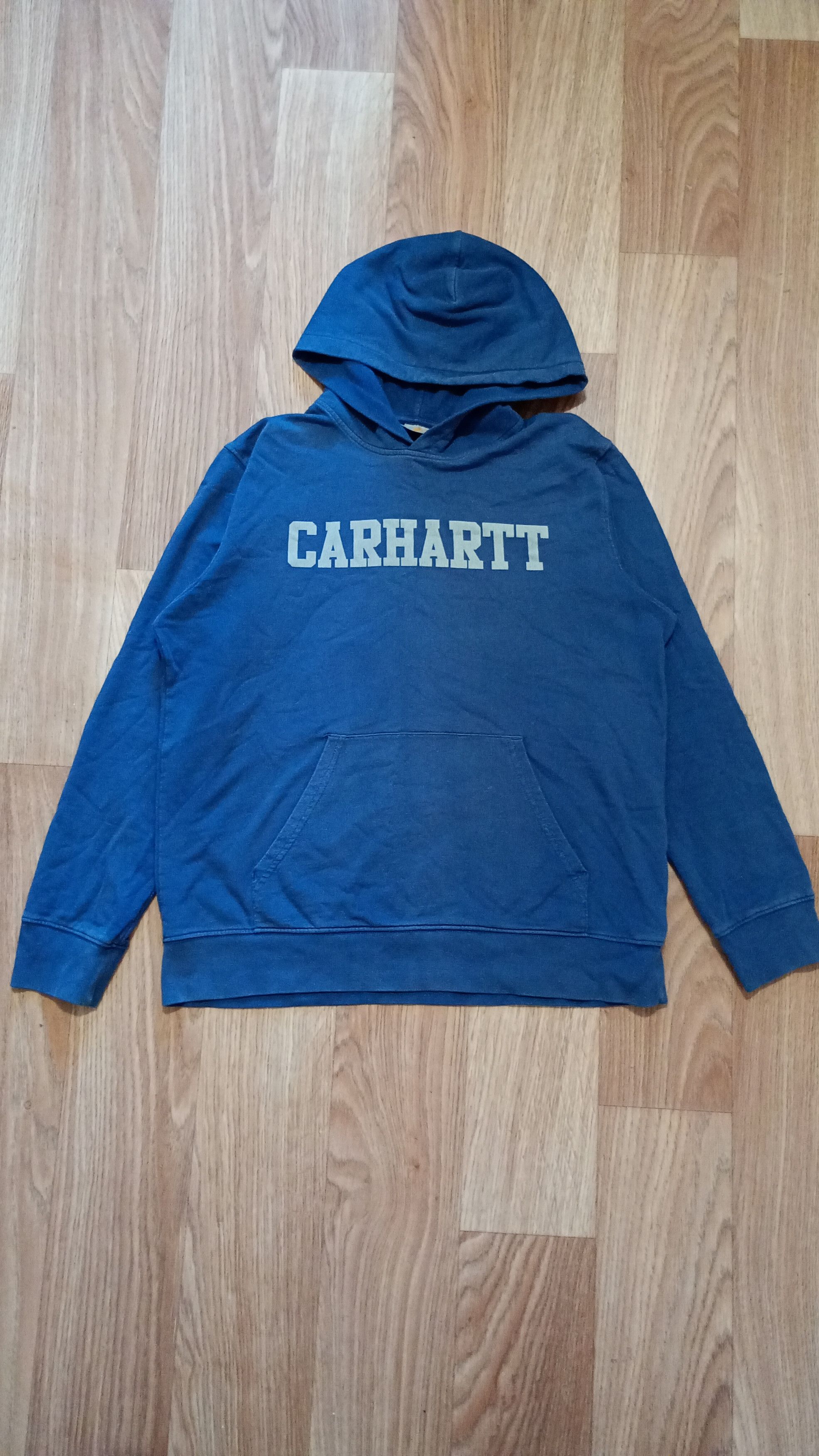 Carhartt Carhartt Vintage Hoodie distressed logo Size US L / EU 52-54 / 3 - 1 Thumbnail