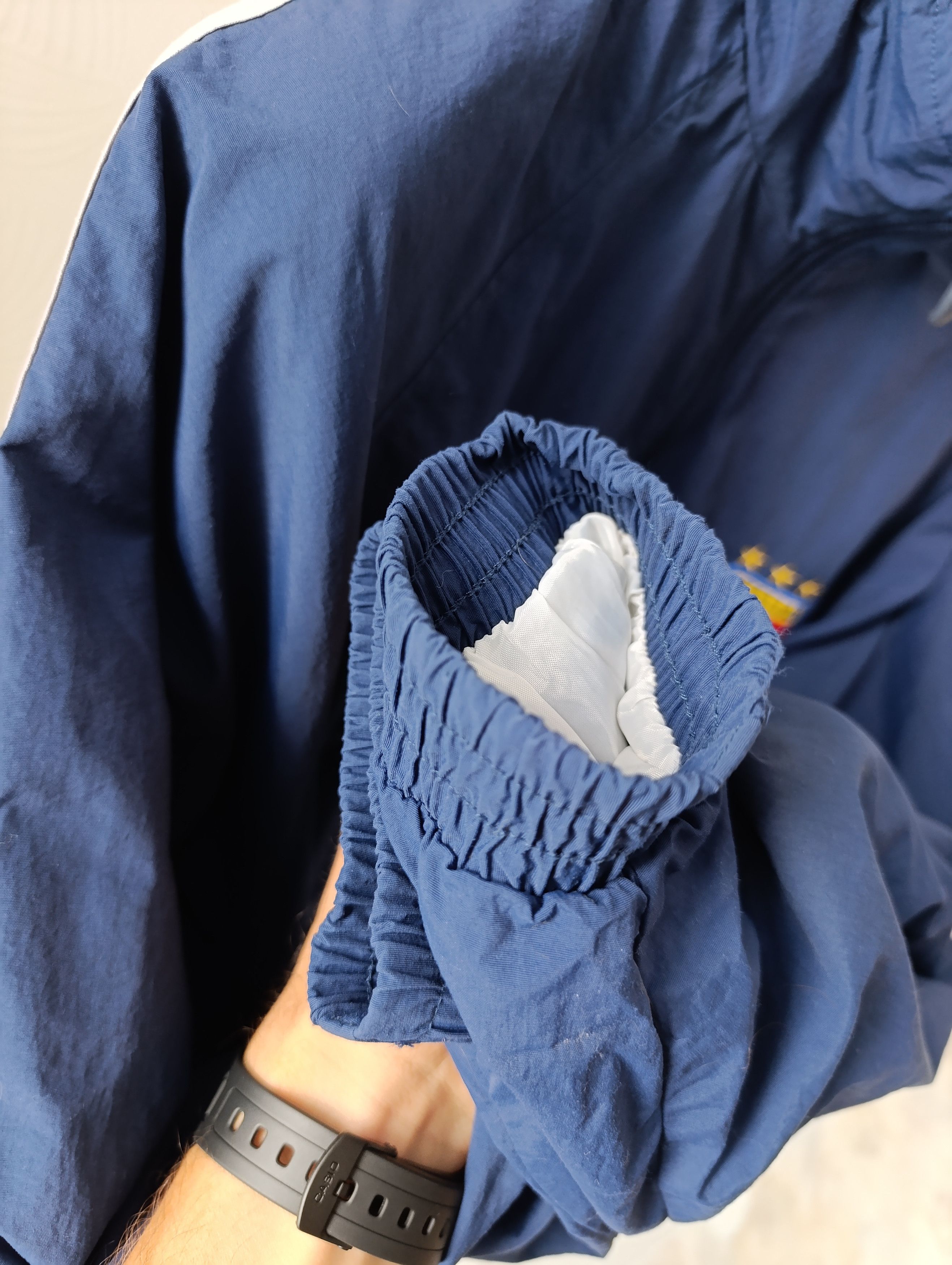 Puma PUMA ITALIA VINTAGE MENS NYLON JACKET ON DRAWSTRINGS Size US L / EU 52-54 / 3 - 7 Thumbnail