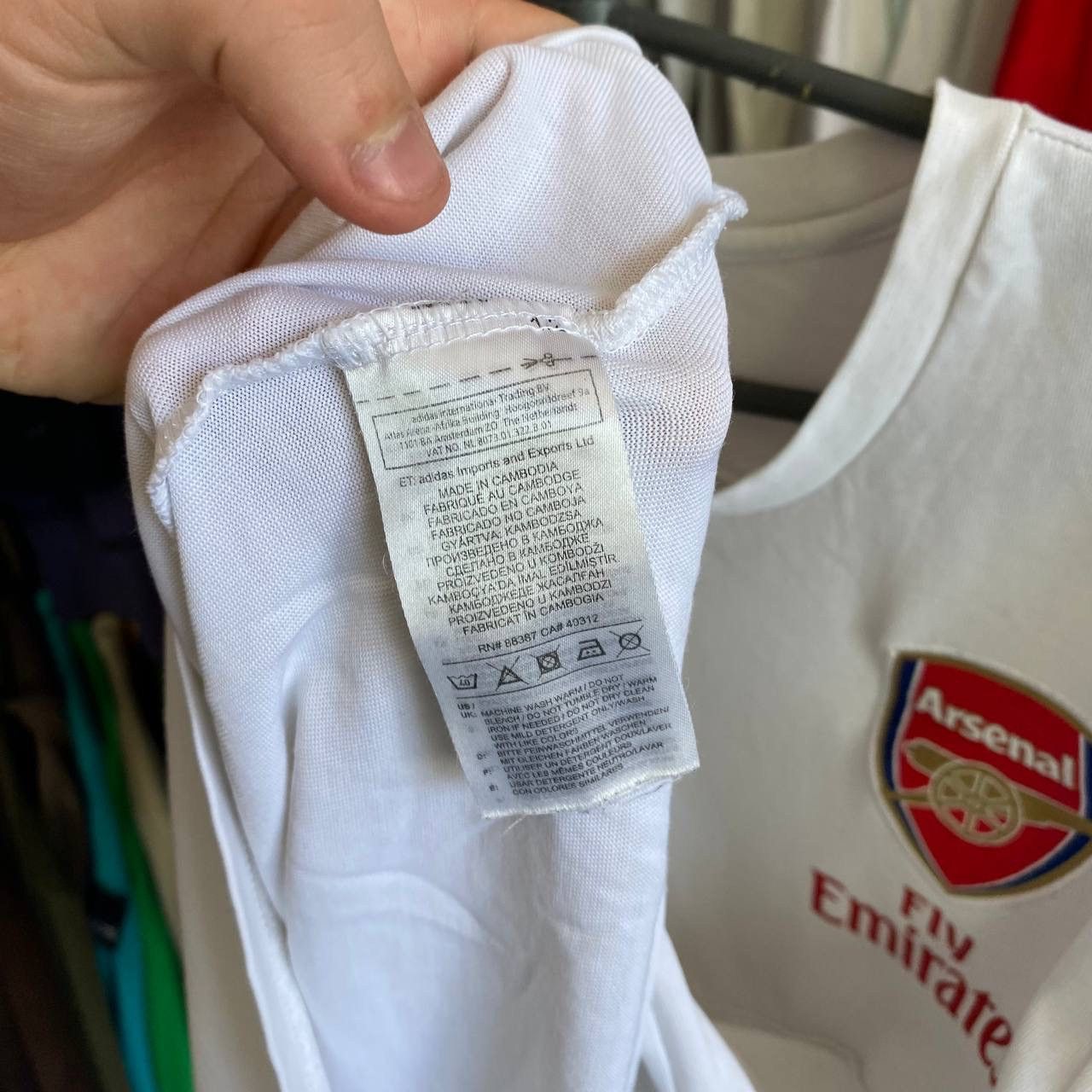 Adidas × Vintage Vintage Adidas FC Arcenal 2019 Home soccer jersey Size US M / EU 48-50 / 2 - 8 Thumbnail