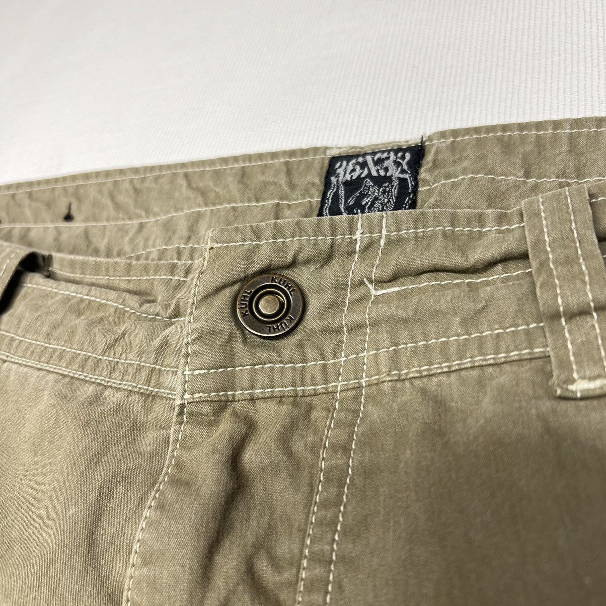 Kuhl Kuhl Pants Green Revolvr Vintage Patina Dye Workwear Utility Size US 36 / EU 52 - 5 Thumbnail